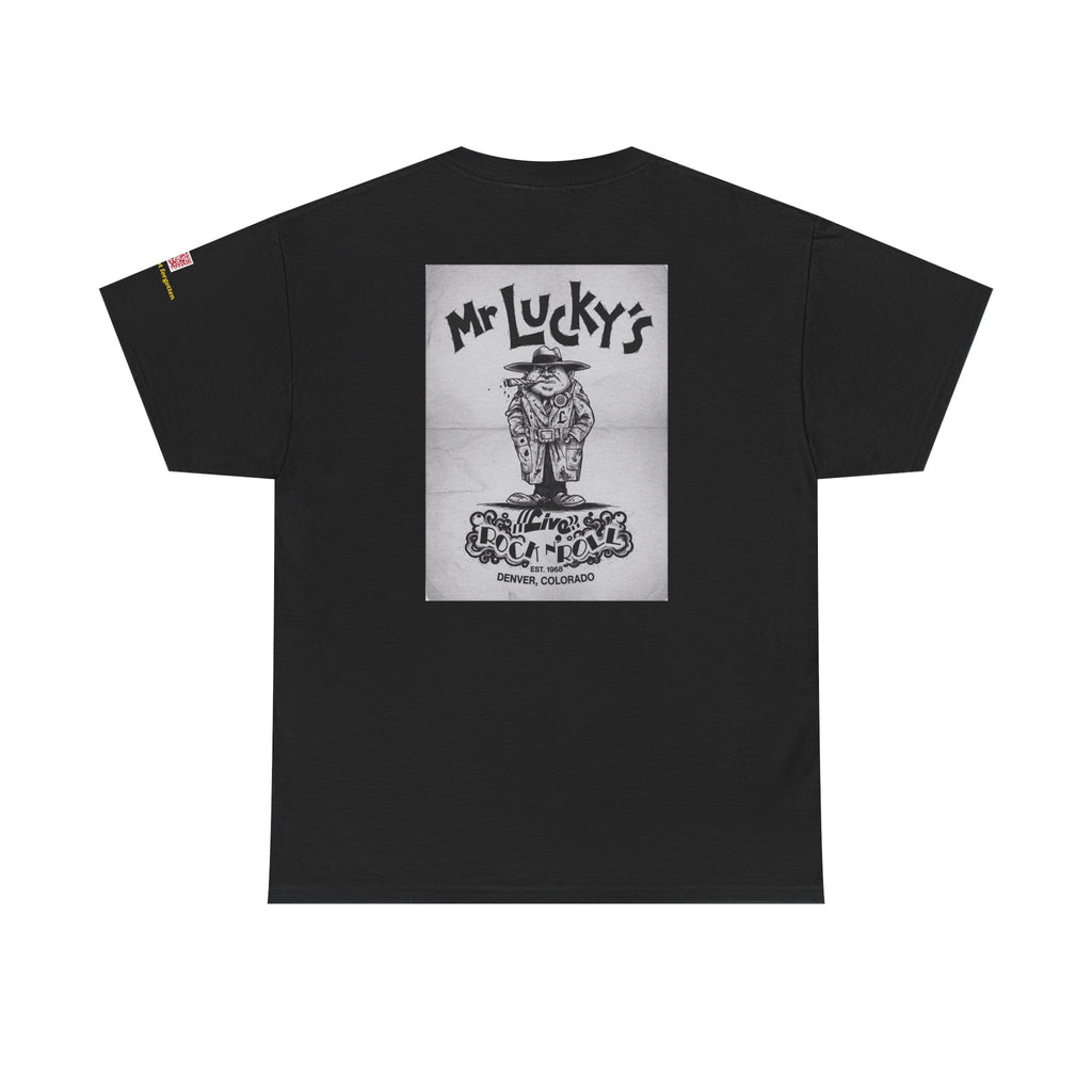 MR LUCKY'S B/W flyer - vintage Metro Denver gear