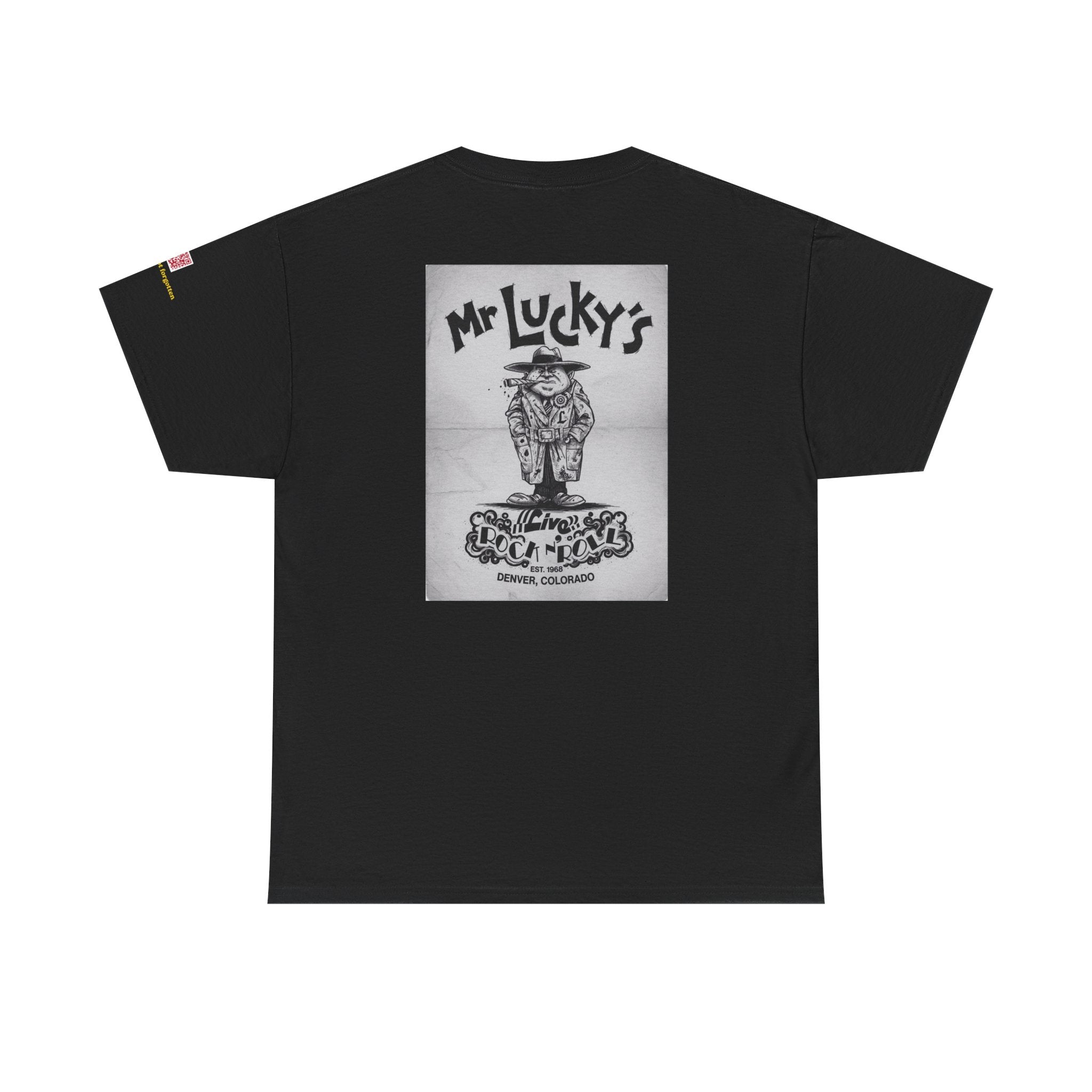 MR LUCKY'S B/W flyer - vintage Metro Denver gear