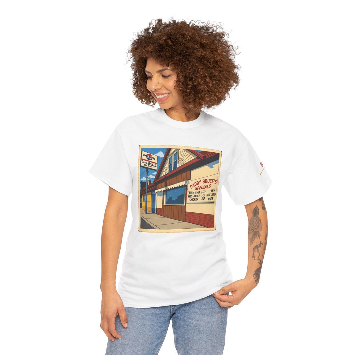 Daddy Bruce's BBQ - vintage Metro Denver gear