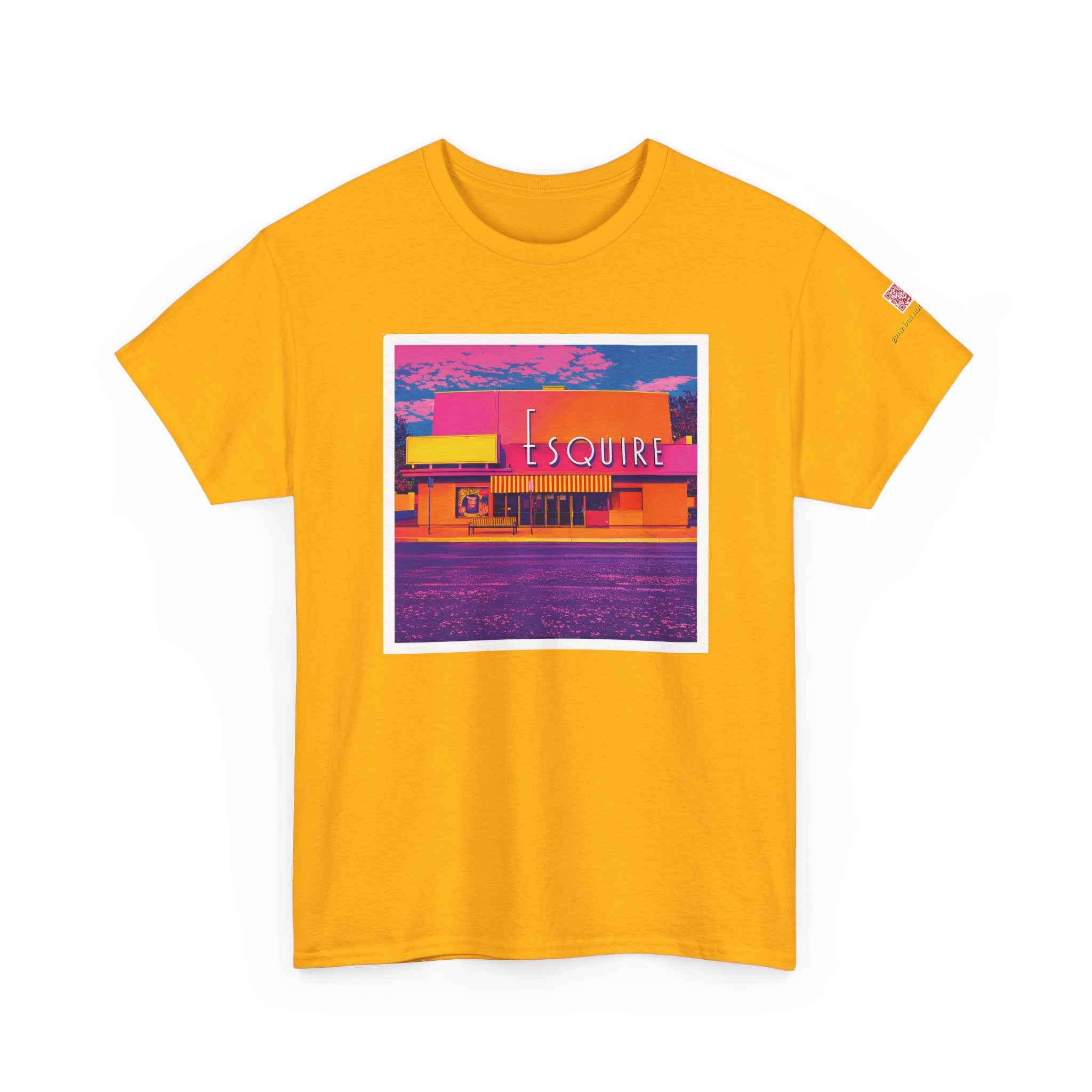 Esquire Theater neon pop art - vintage Denver gear