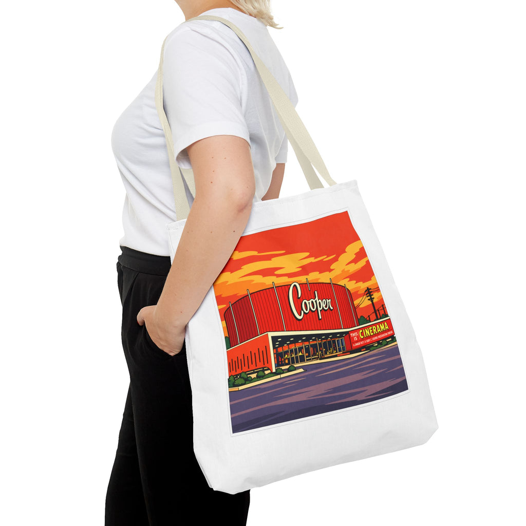 Cooper Theater (comic pop style) Tote