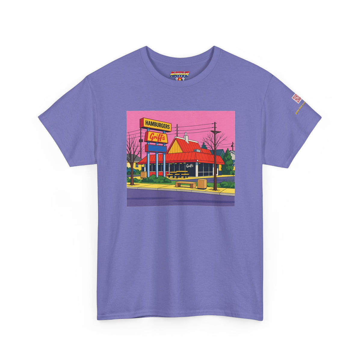 Griff's cartoon style - vintage Denver gear