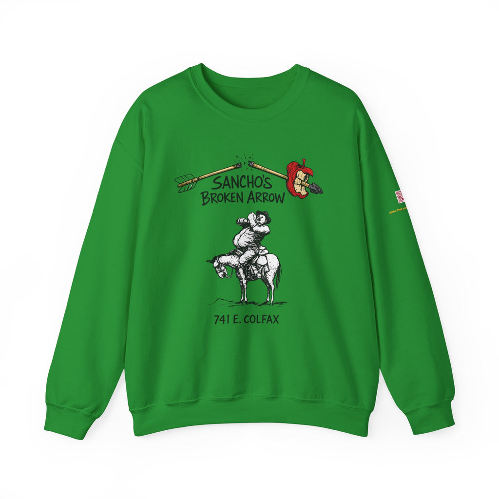 Sancho's Broken Arrow logo | Native303 Sweatshirt