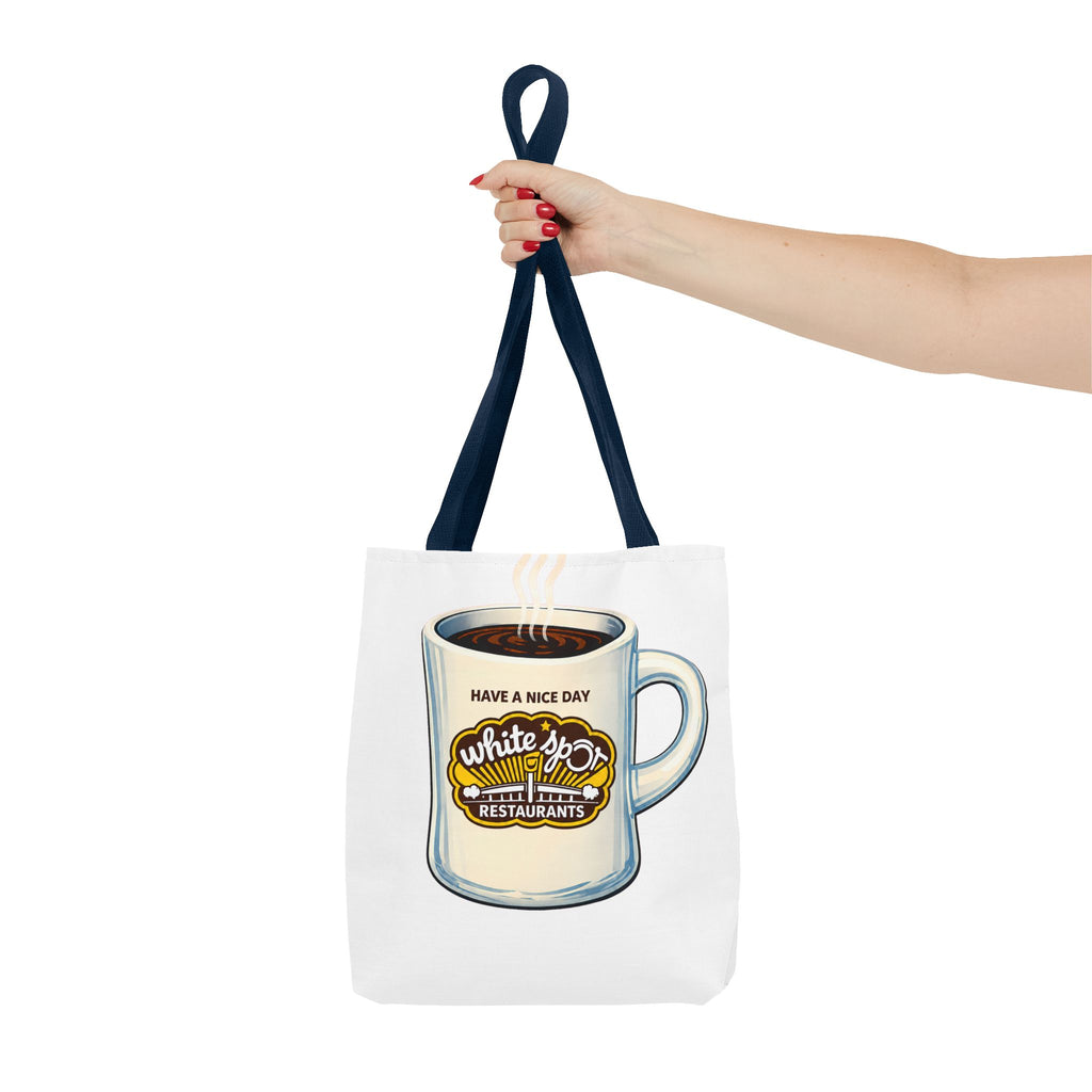 White Spot Mug Tote