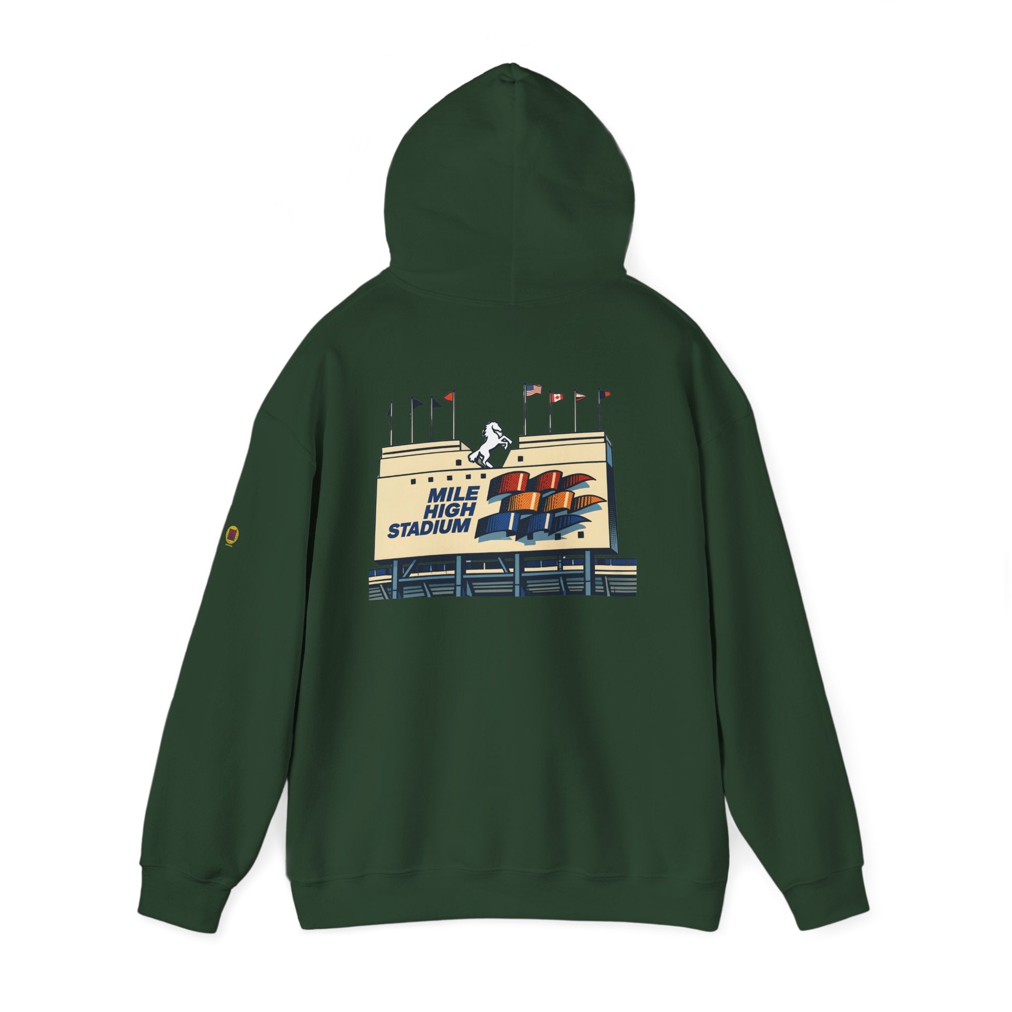 MILE HIGH STADIUM | Unisex Heavy Blend™ Hooded Sweatshirt
