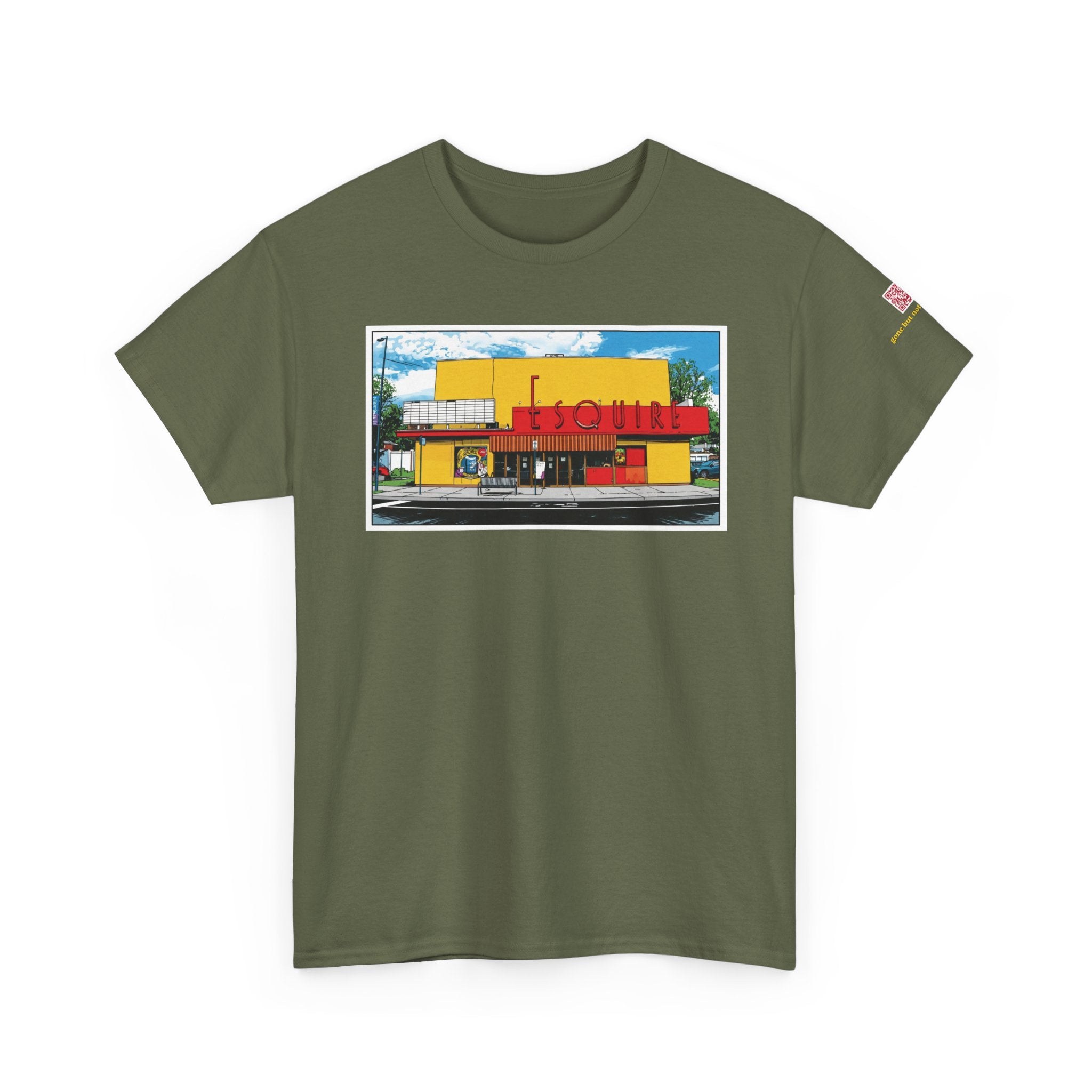 Esquire Theater pop art - vintage Denver gear