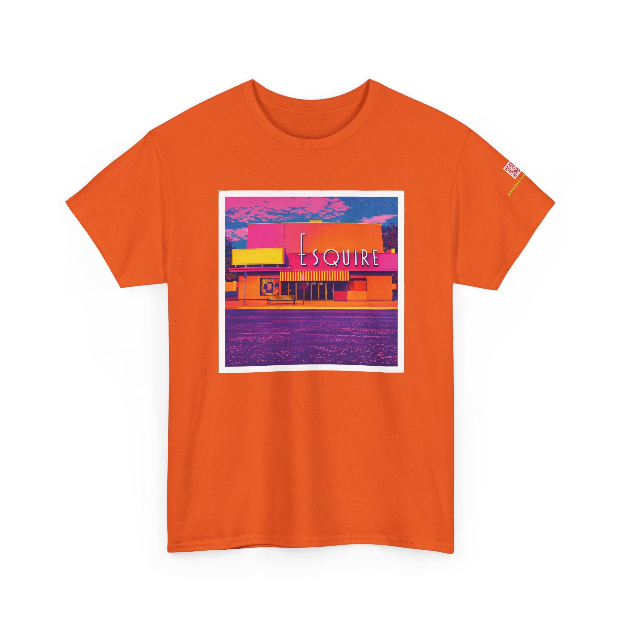 Esquire Theater neon pop art - vintage Denver gear