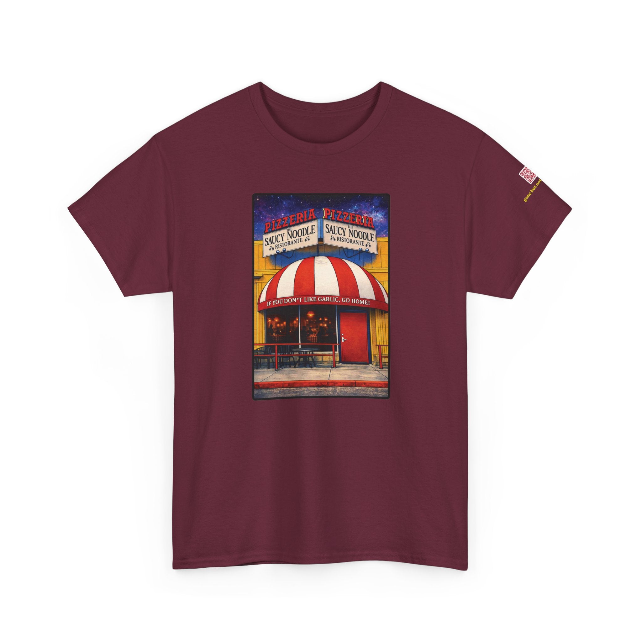 The Saucy Noodle - Garlic - vintage Denver gear