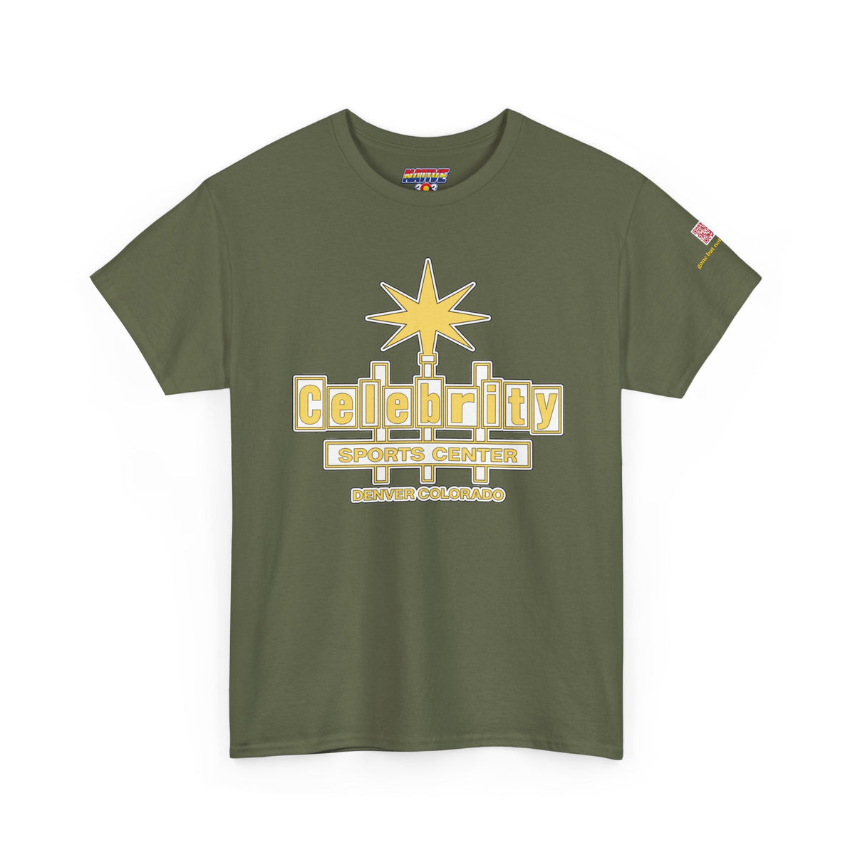 Celebrity Sports Center YELLOW - vintage Denver gear
