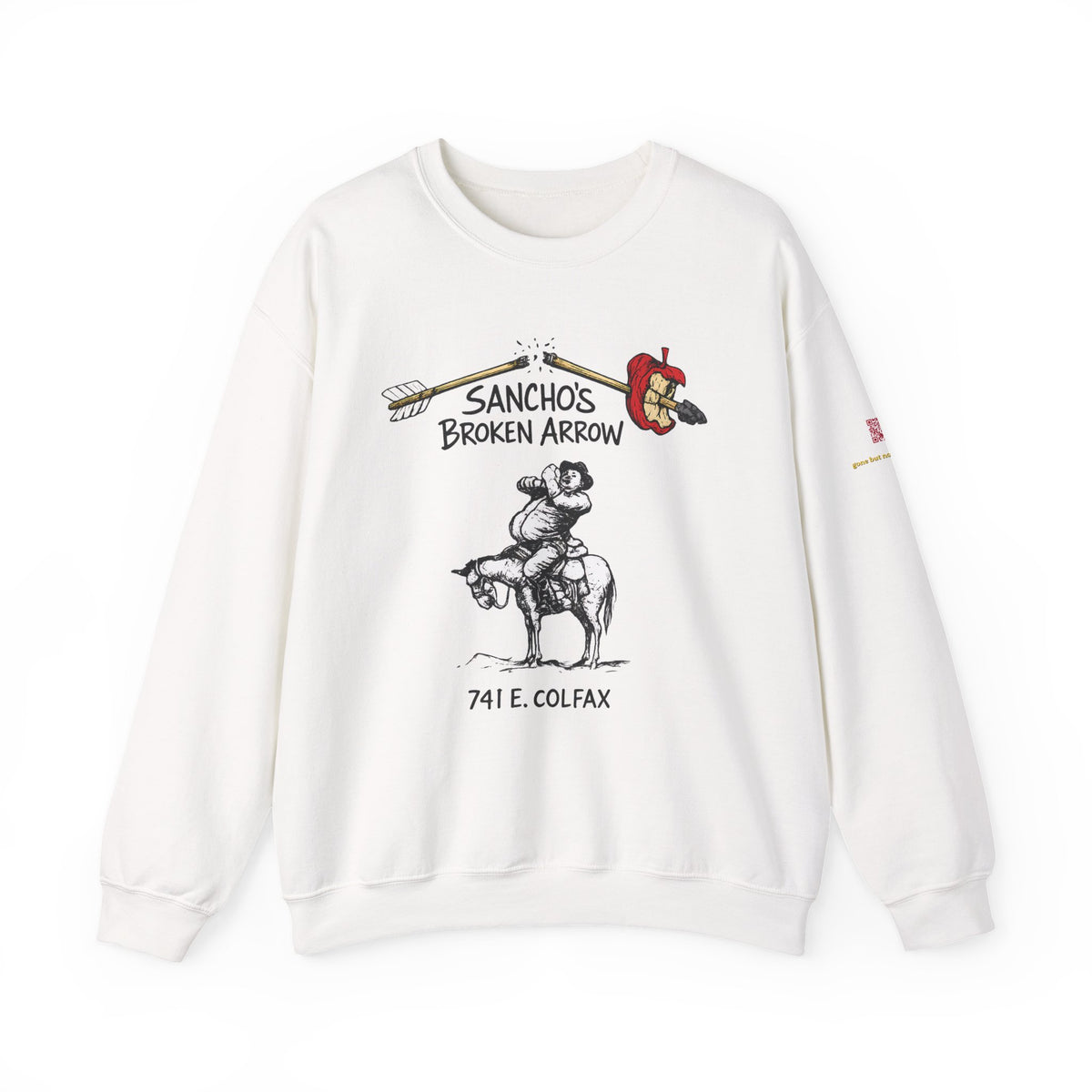 Sancho's Broken Arrow logo | Native303 Sweatshirt