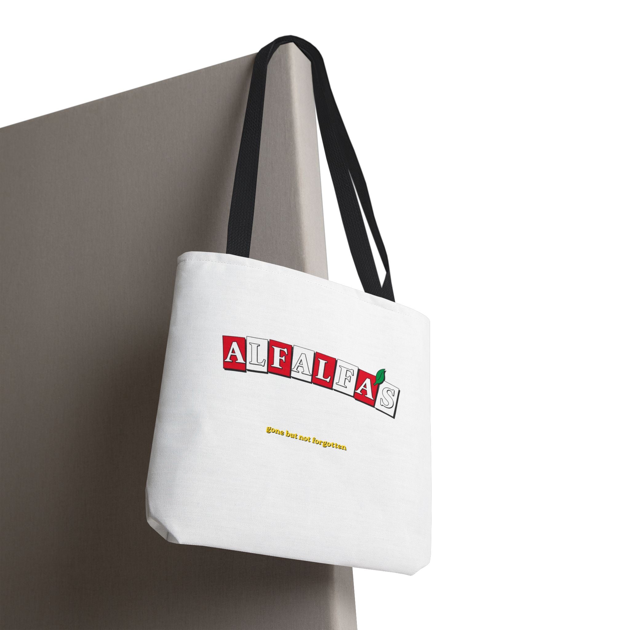 Alfalfa's logo Tote