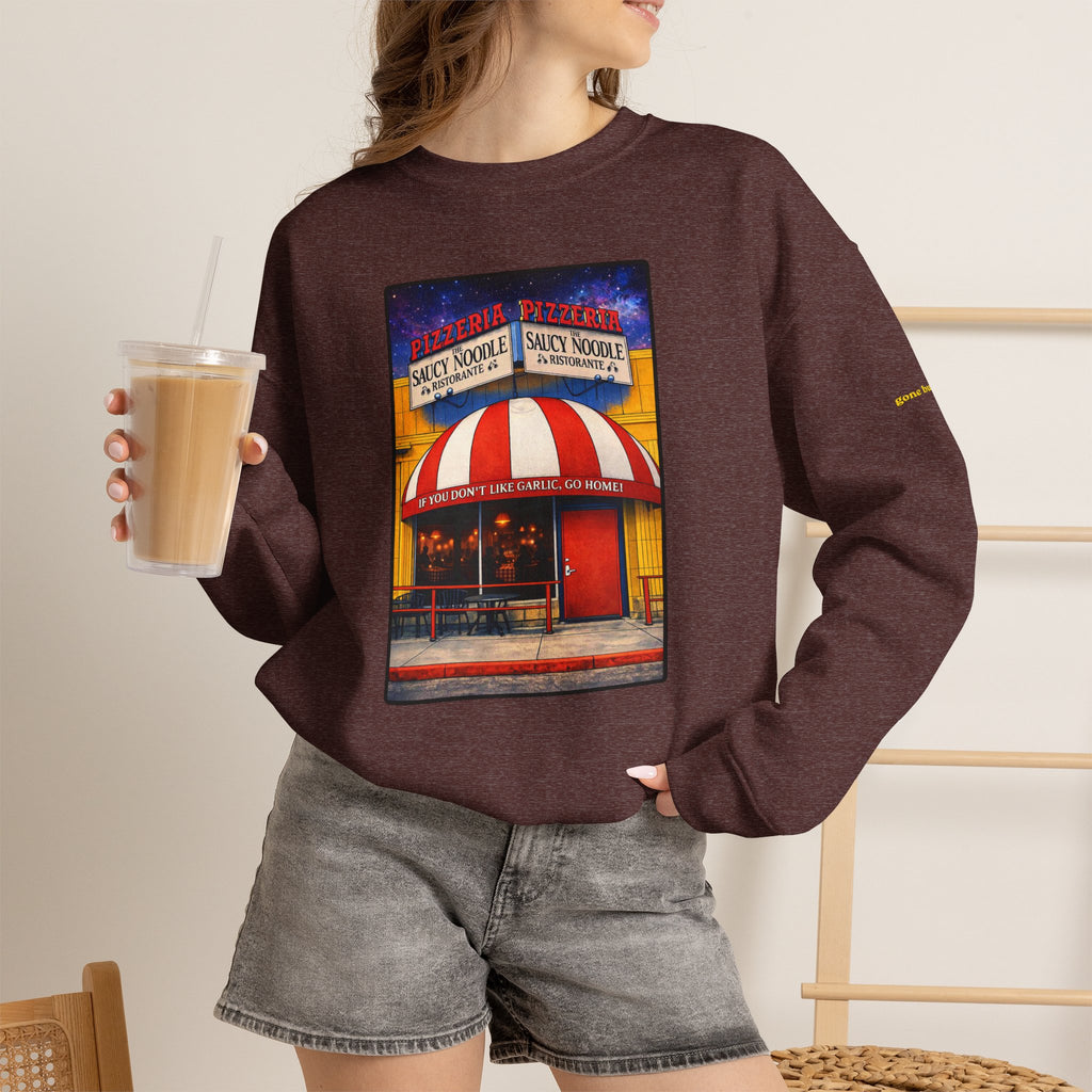Saucy Noodle Garlic | Native303 Sweatshirt