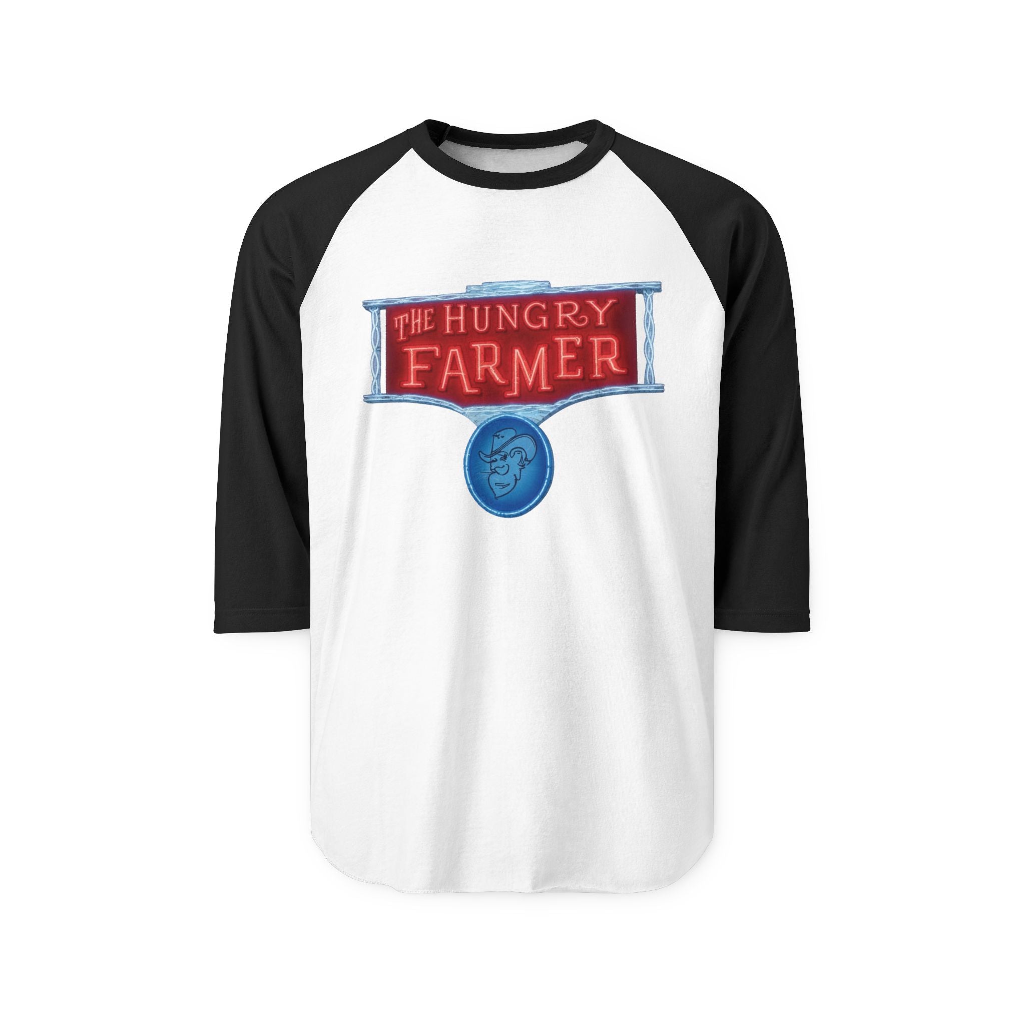 HUNGRY FARMER RESTAURANT | Retro Baseball Tee