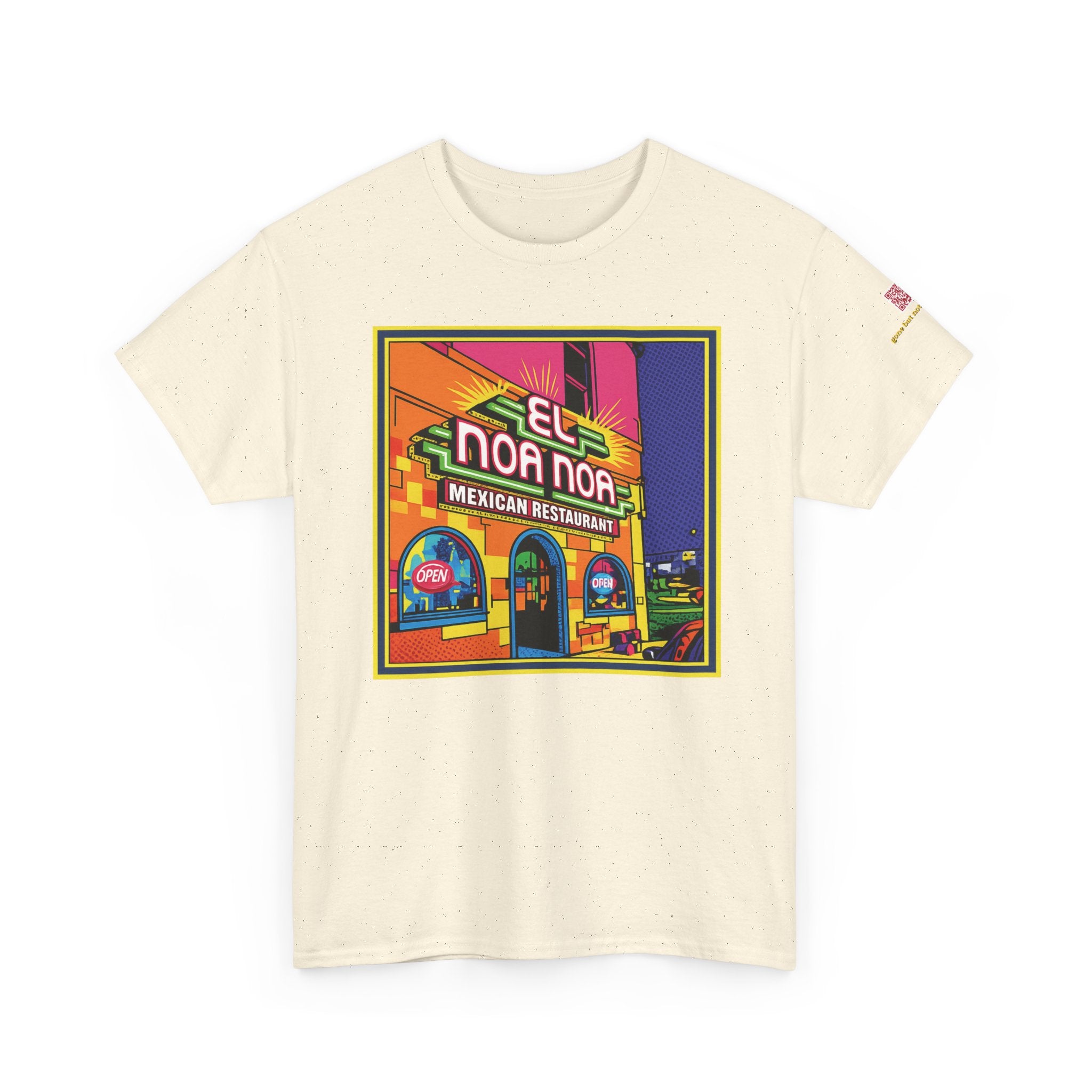 El Noa Noa -neon- Mexican restaurant - vintage Denver gear