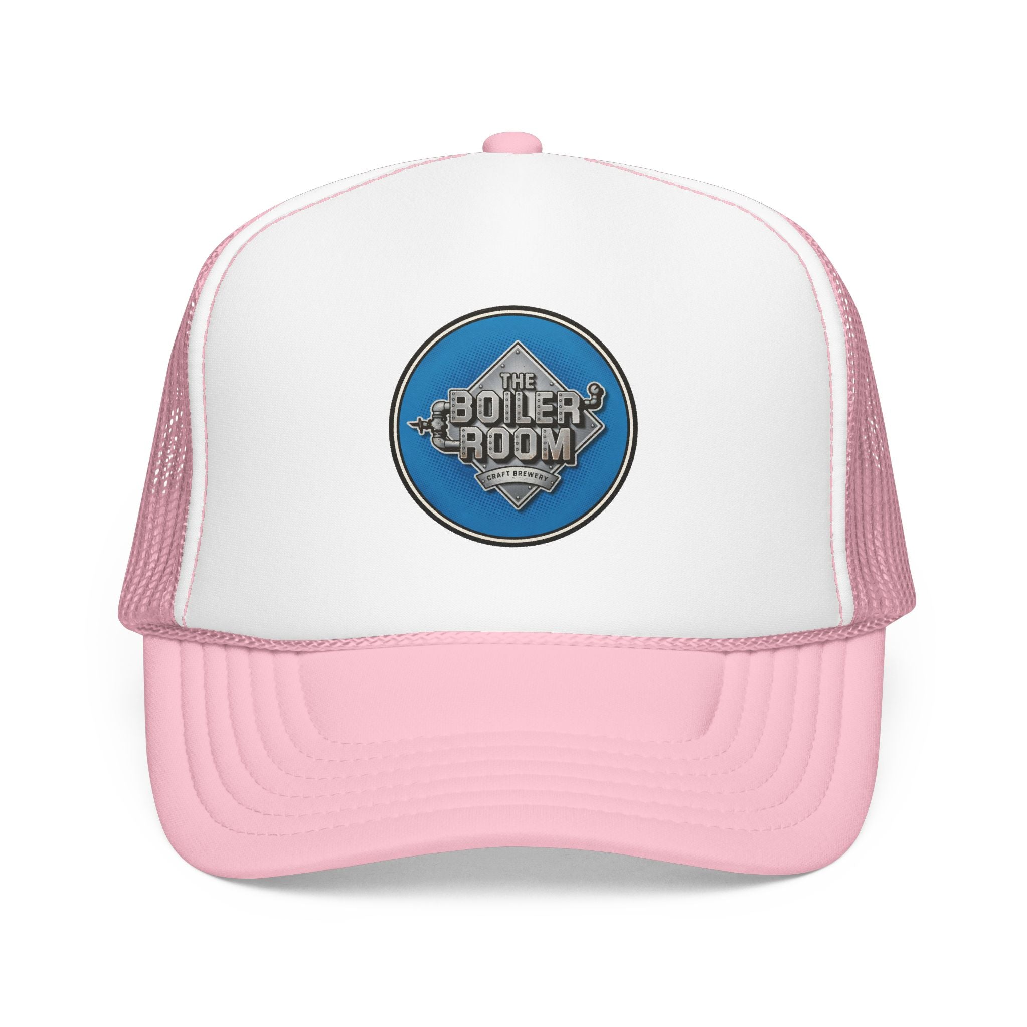 Boiler Room Trucker Hat — Vintage Sailboat Foam Cap