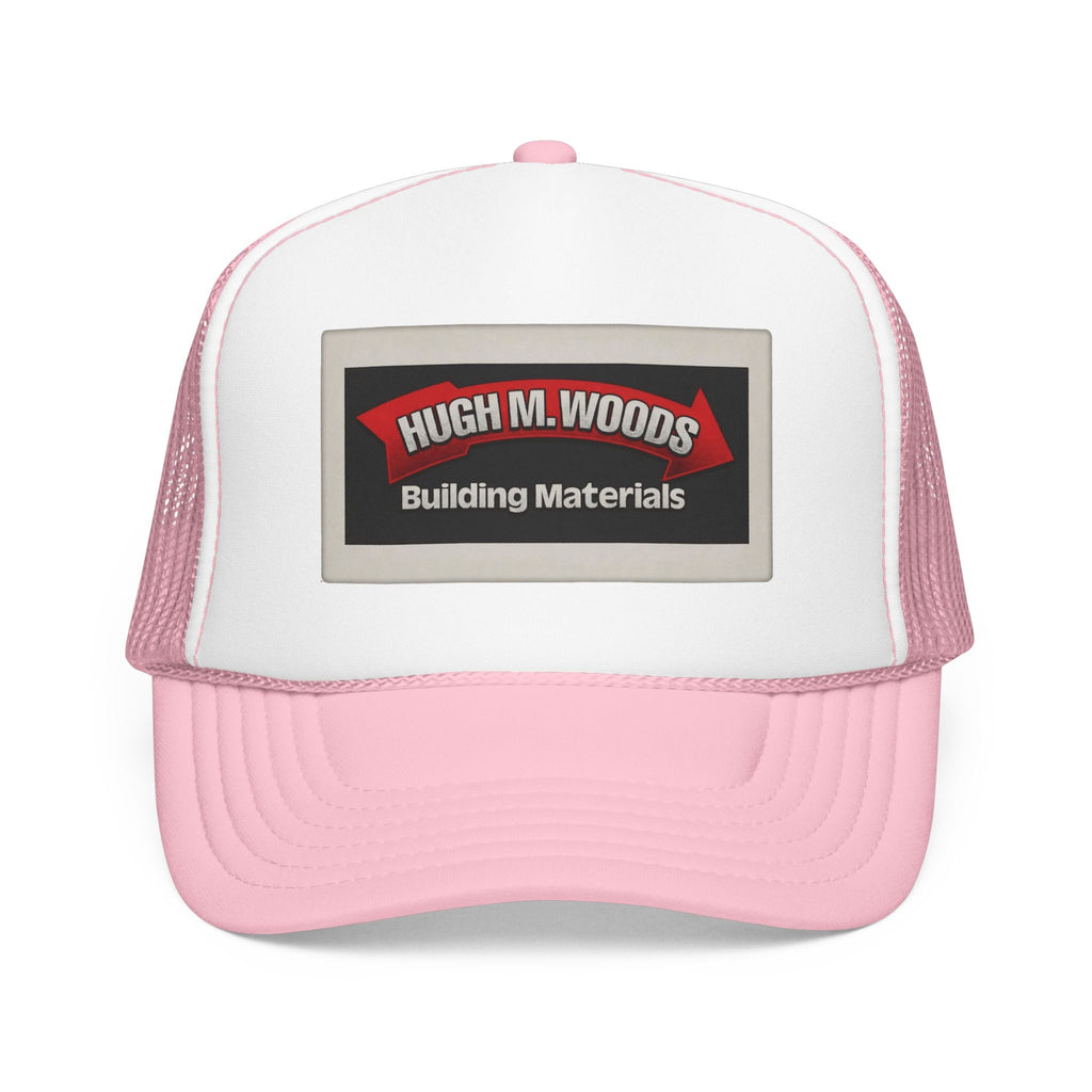 Hugh M Woods Trucker Hat — Vintage Sailboat Foam Cap