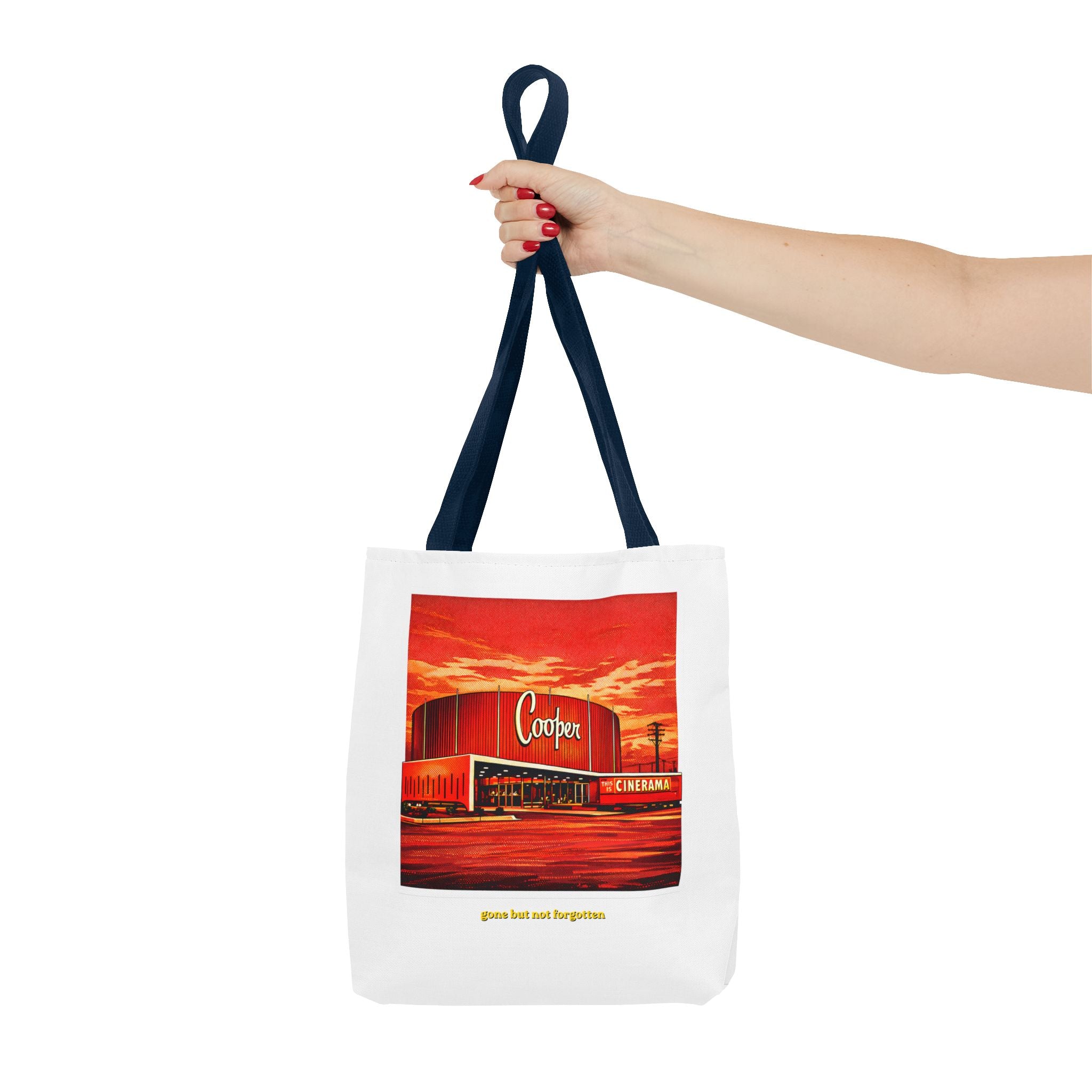 Cooper Theater (comic pop style) Tote