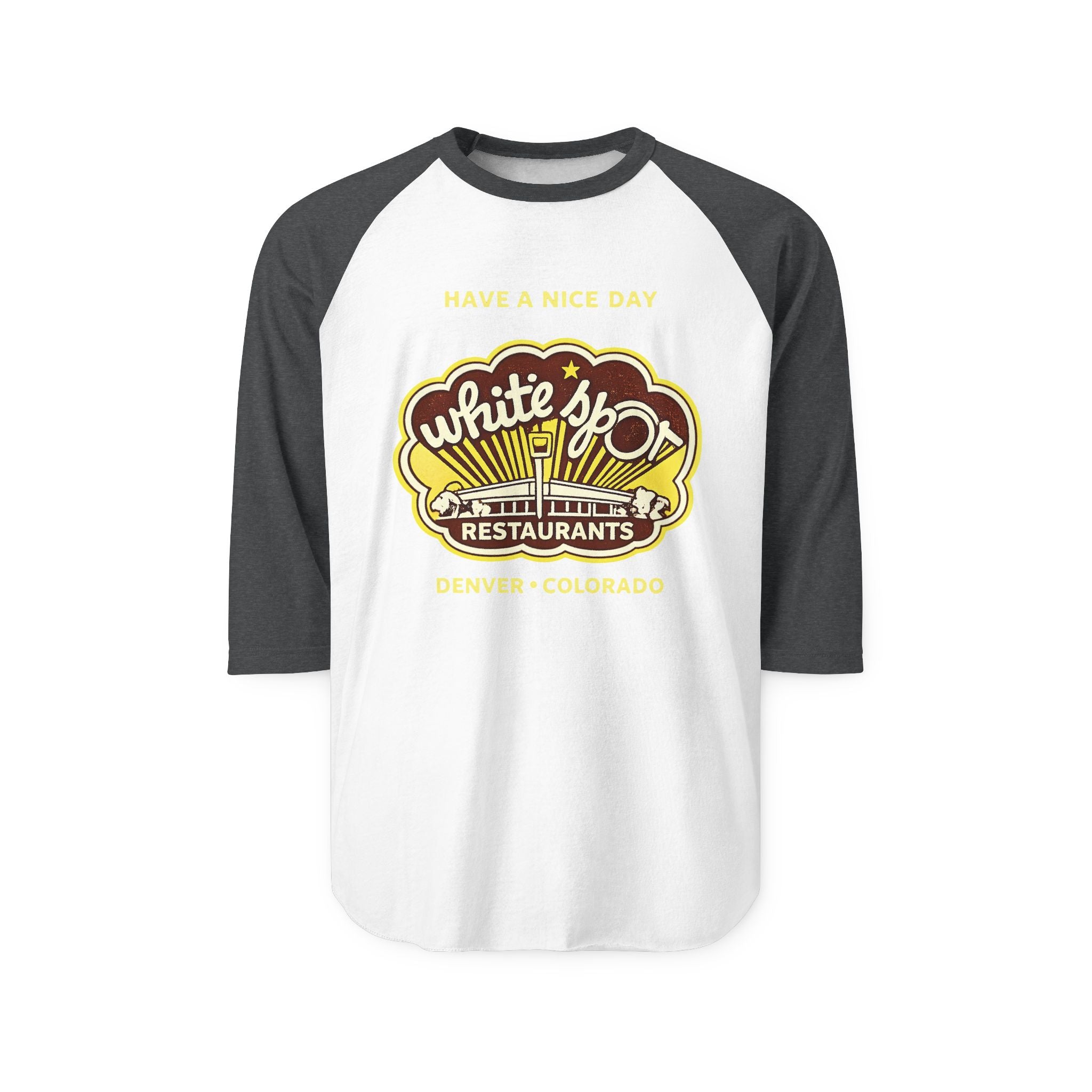 WHITE SPOT | Retro Baseball Tee