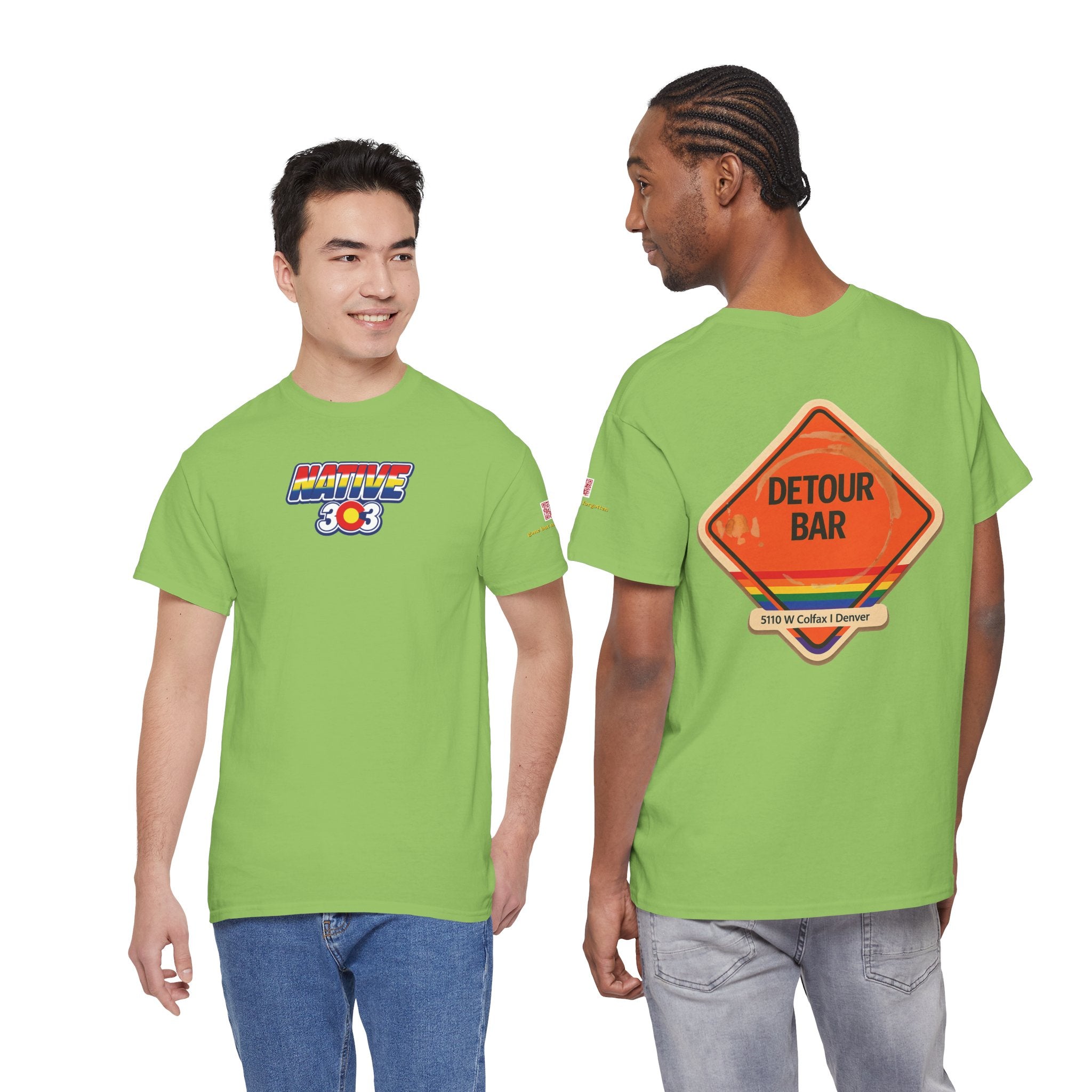 DETOUR BAR after hours back design - vintage Colorado gear