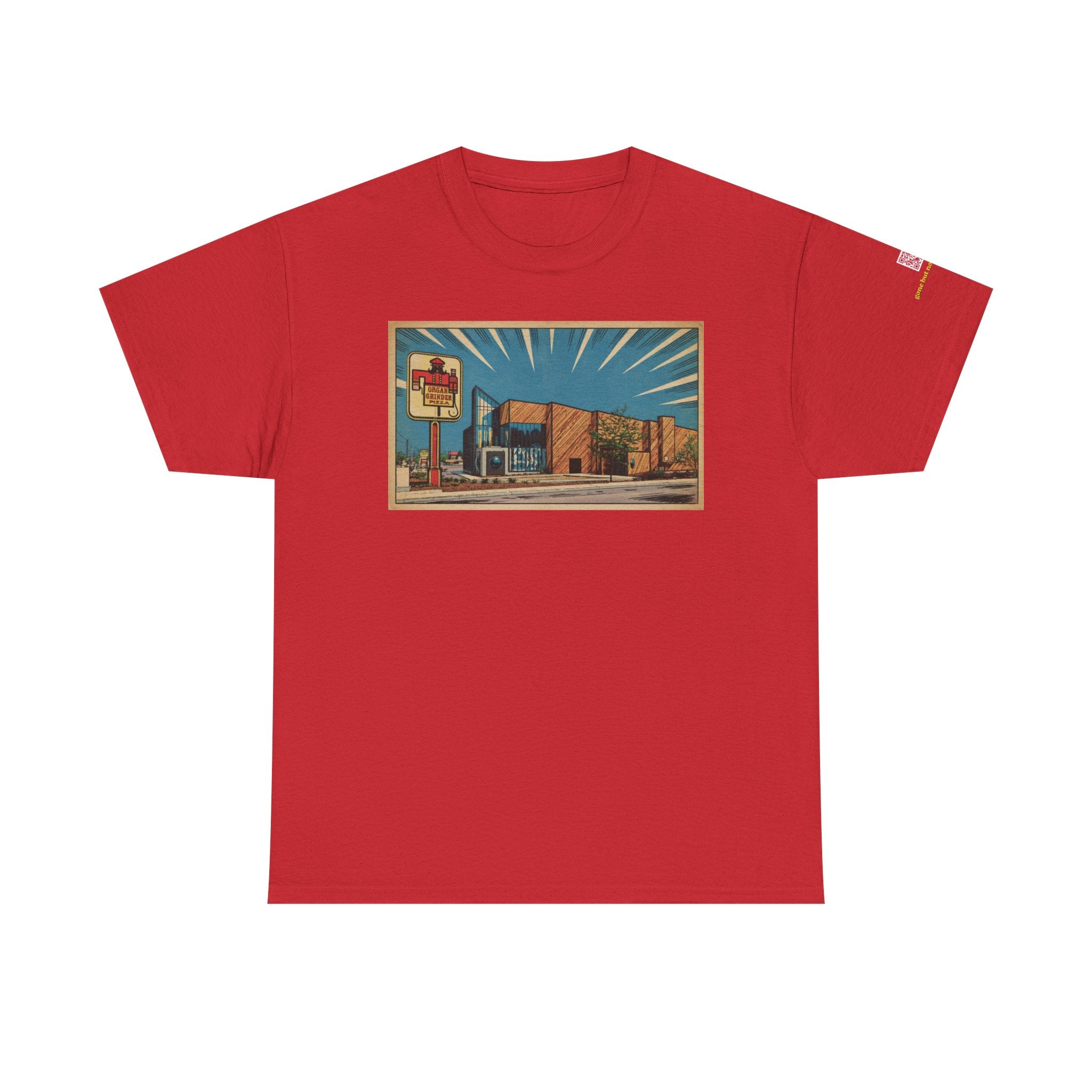 Organ Grinder comic style - vintage Denver gear
