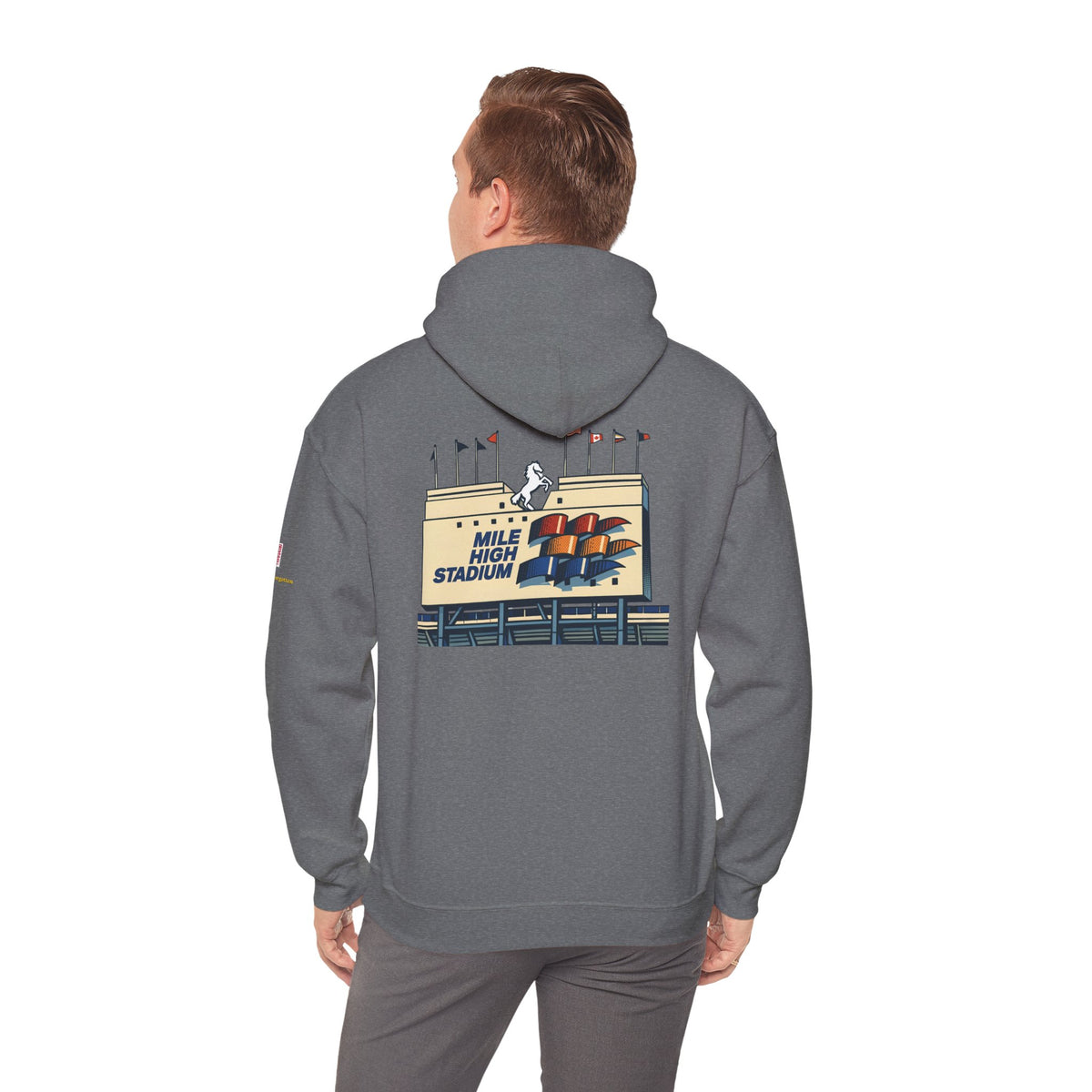 MILE HIGH STADIUM | Unisex Heavy Blend™ Hooded Sweatshirt