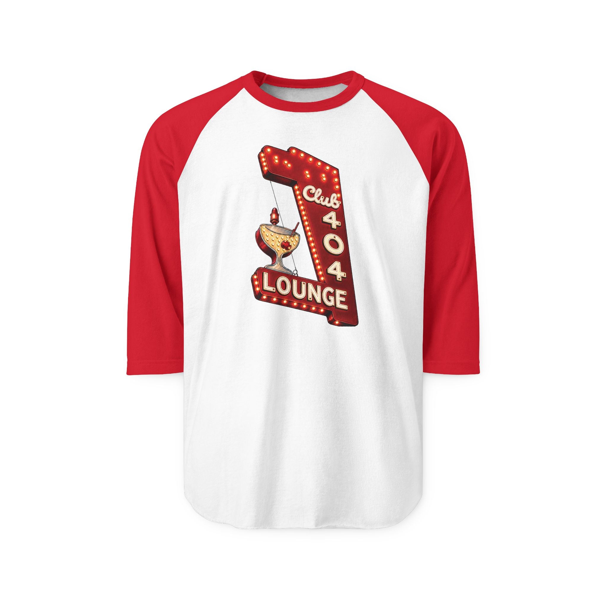 CLUB 404 LOUNGE | Retro Baseball Tee