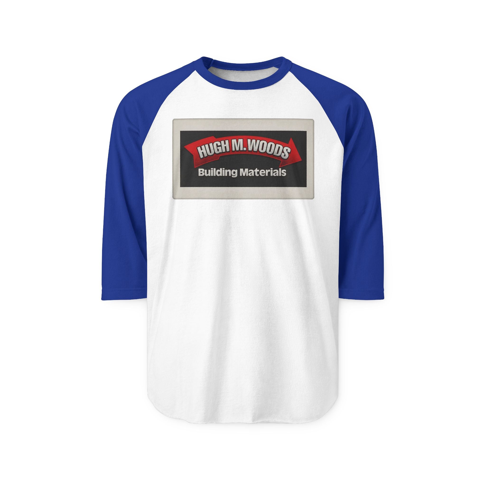 HUGH M WOODS | Retro Baseball Tee