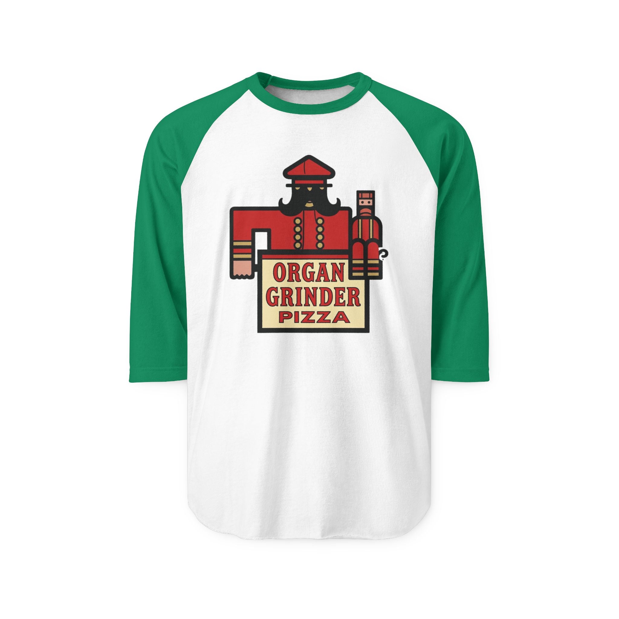 ORGAN GRINDER RESTAURANT | Retro Baseball Tee