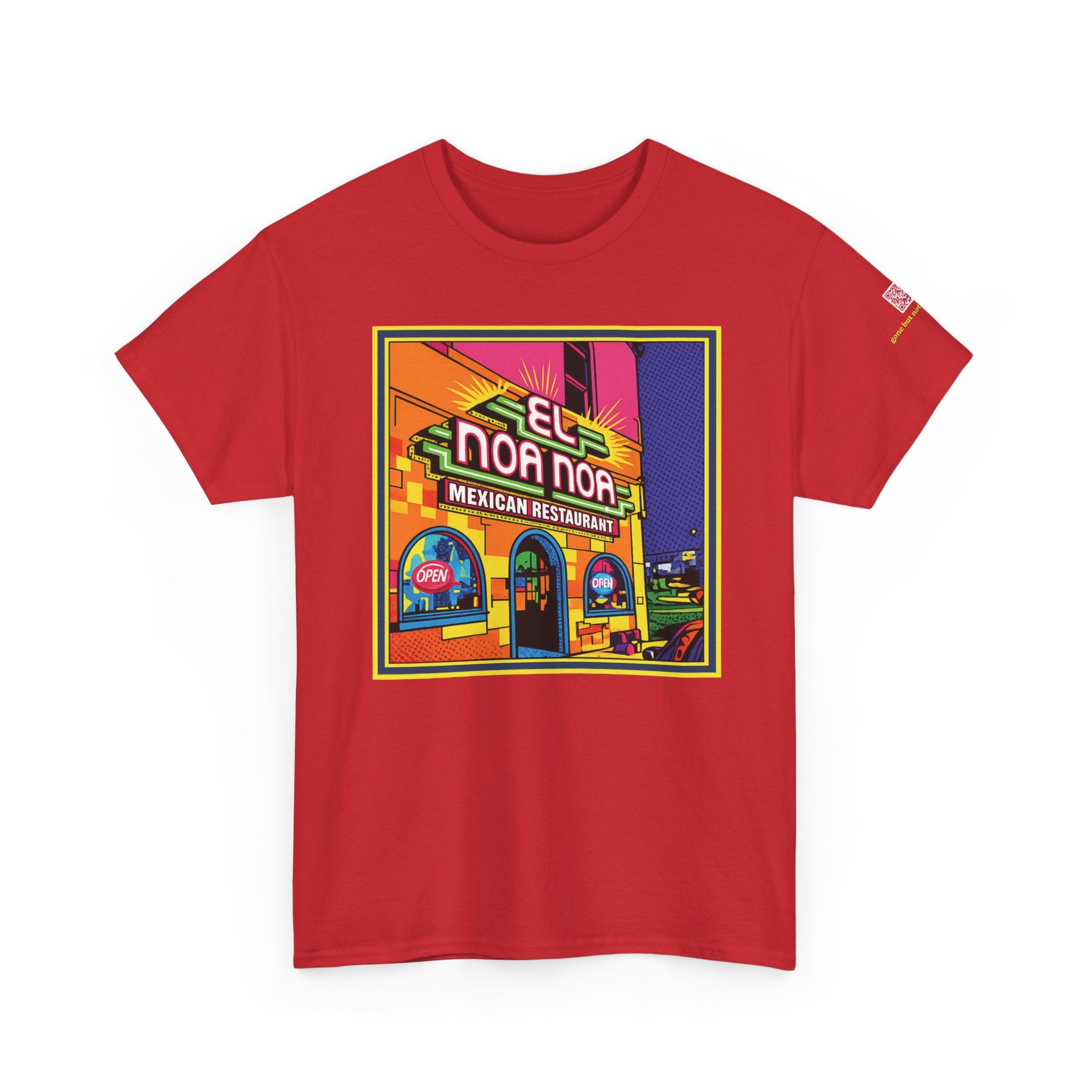 El Noa Noa -neon- Mexican restaurant - vintage Denver gear