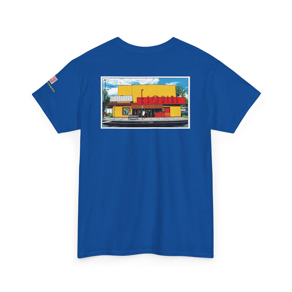 ESQUIRE THEATER pop art - vintage Denver gear