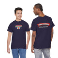 HUGH M WOODS logo - vintage Metro Denver gear