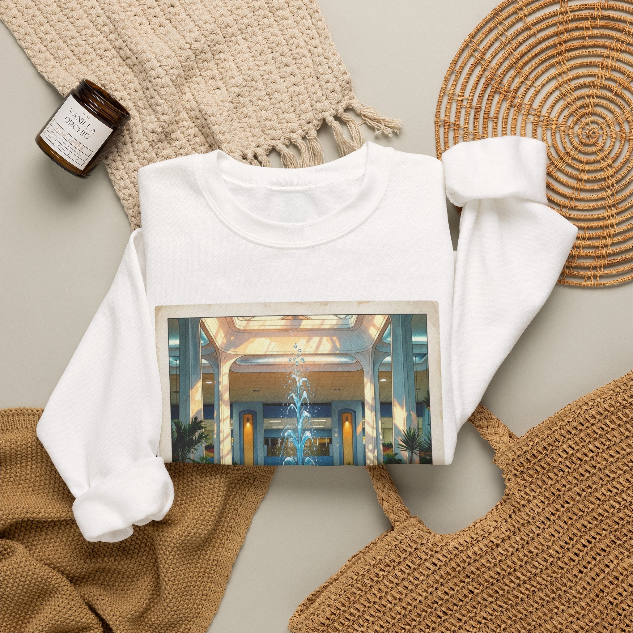 Cinderella City Mall Fountain | Native303 Sweatshirt