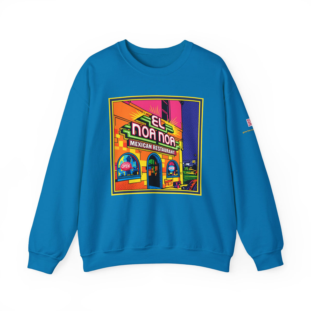 El Noa Noa Mexican restaurant (neon) | Native303 Sweatshirt