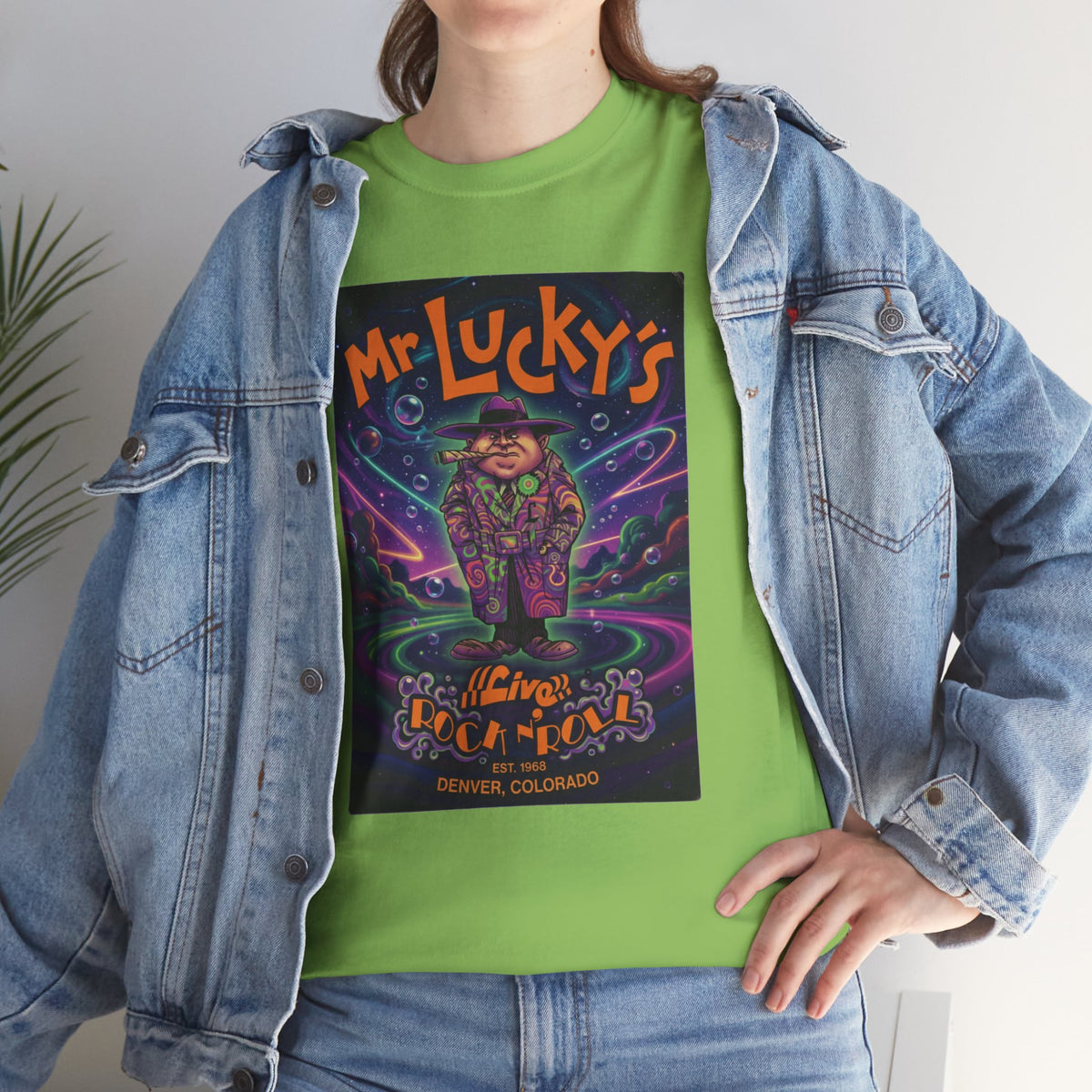 Mr Luckys black light acid trip - vintage Metro Denver gear