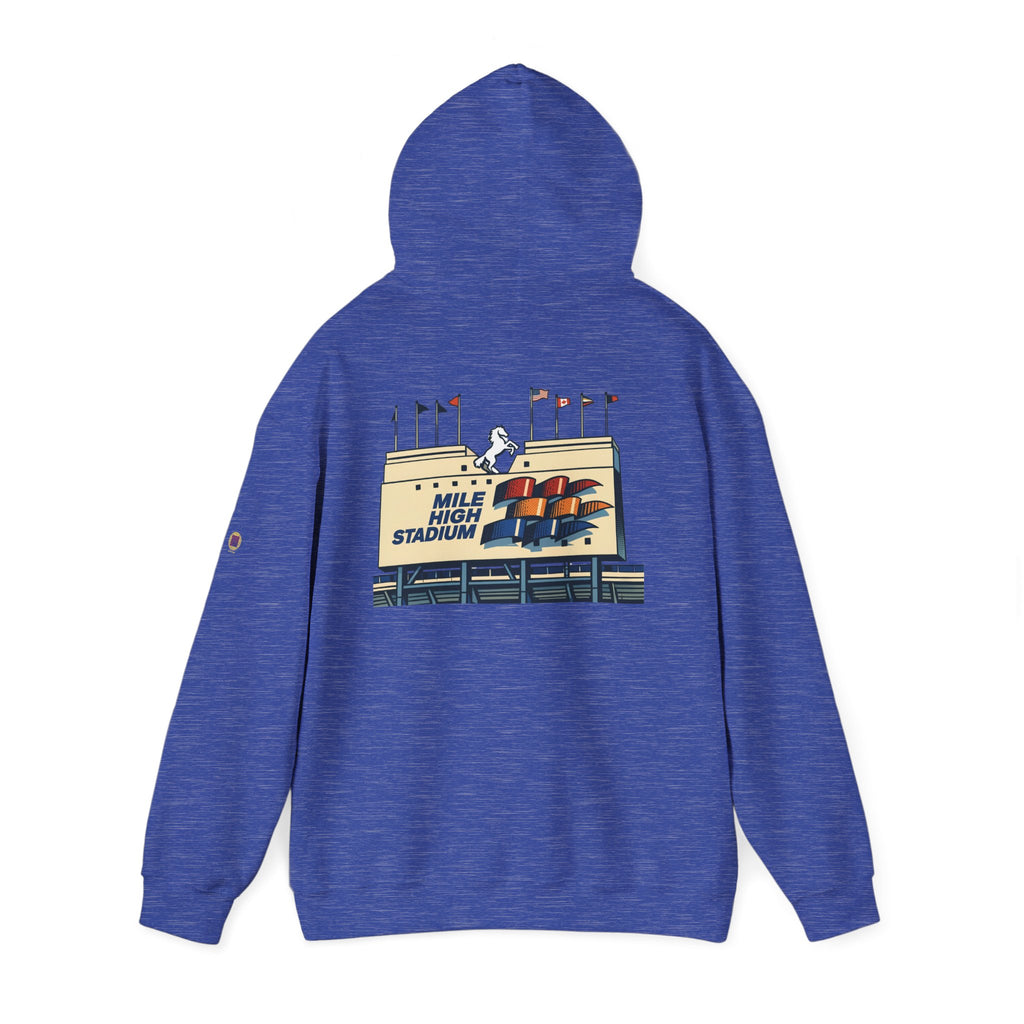 MILE HIGH STADIUM | Unisex Heavy Blend™ Hooded Sweatshirt