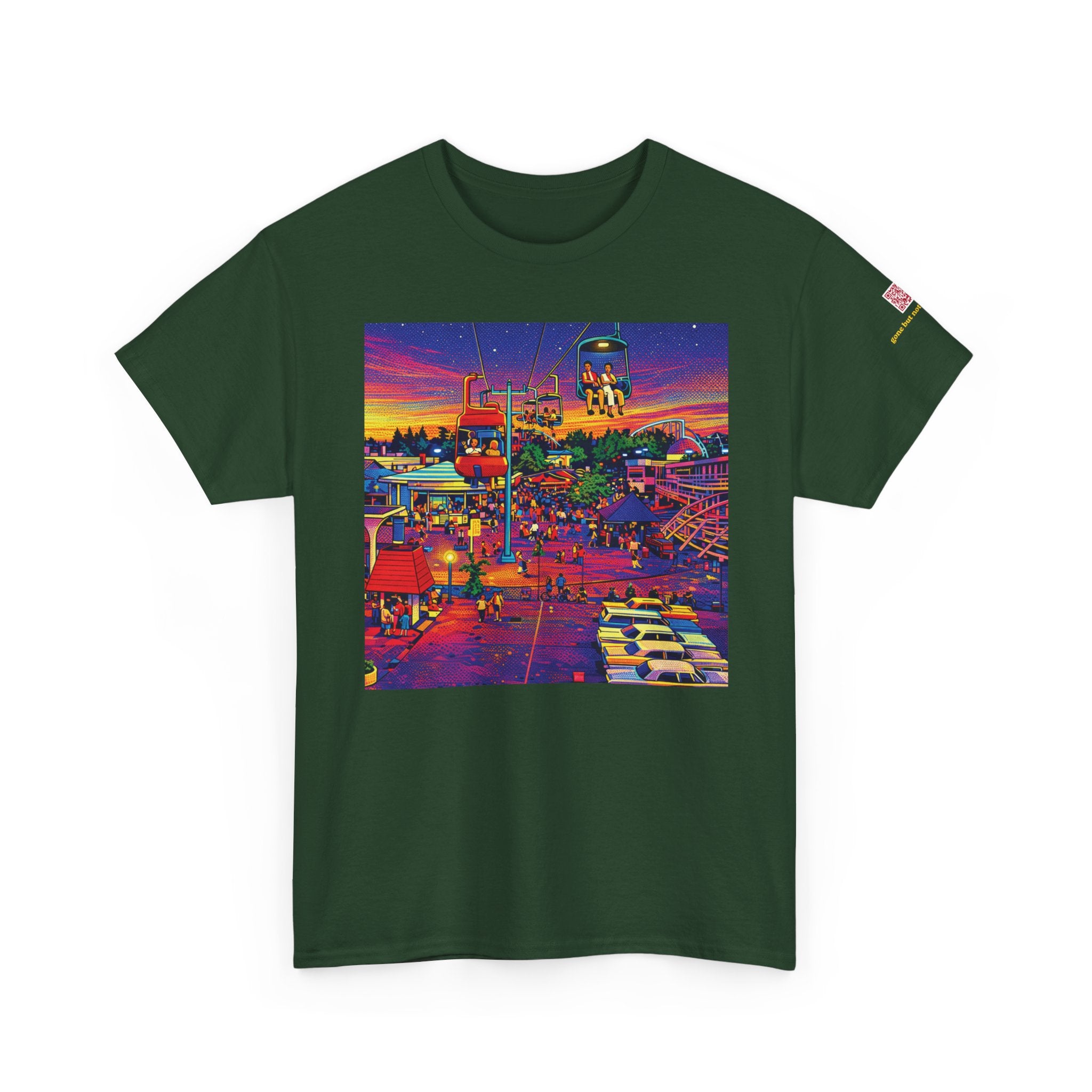 Elitchs neon pop art - vintage Denver gear