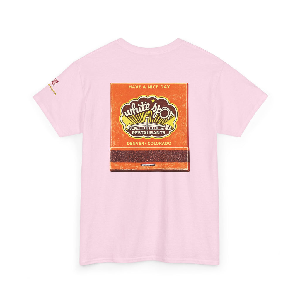 WHITE SPOT matchbook- Wear Colorado's Greatest Hits