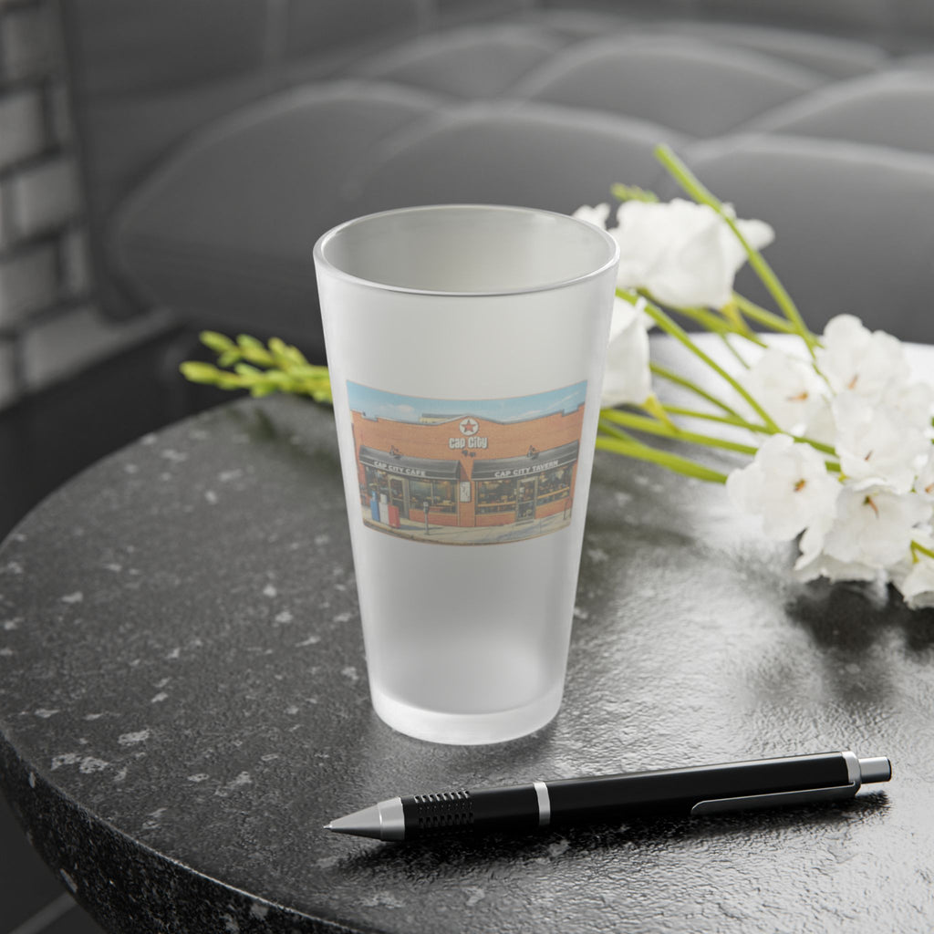 CAP CITY | Frosted Pint Glass 16oz
