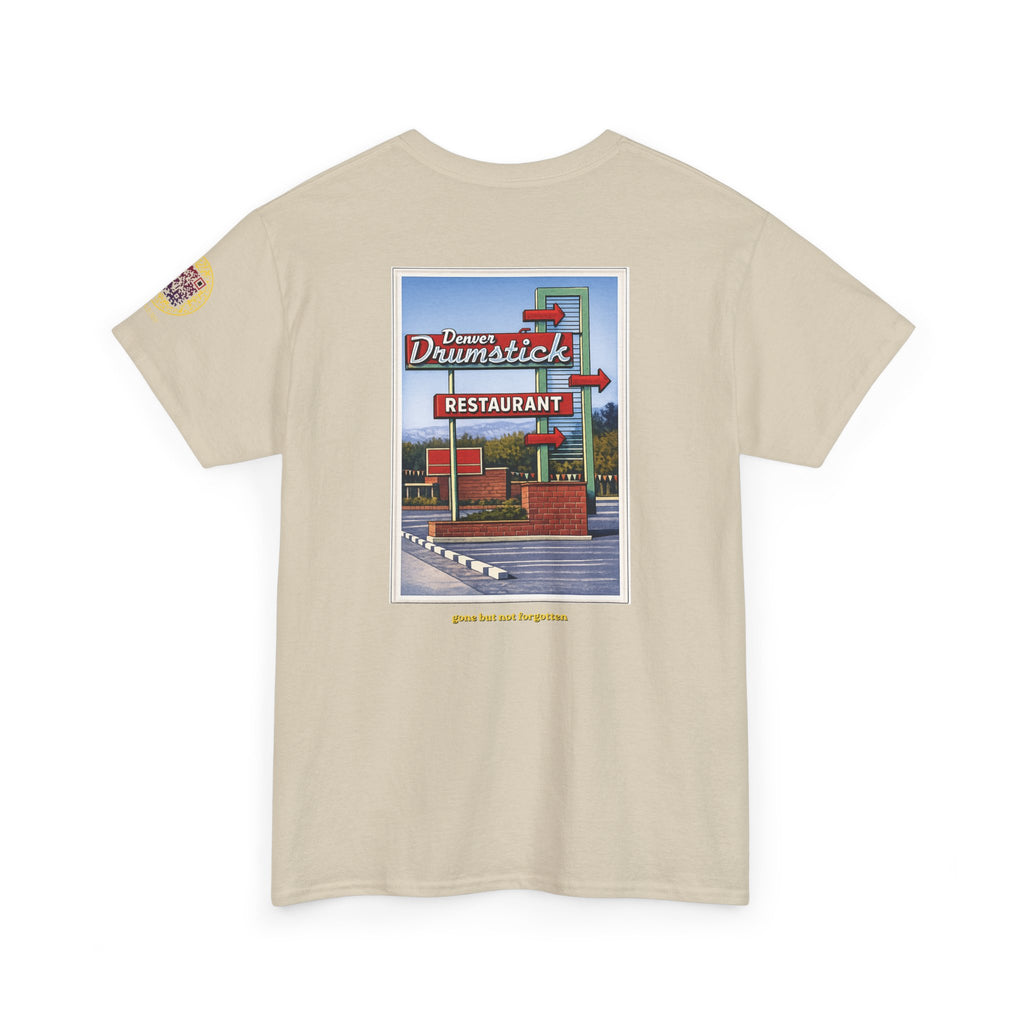 DRUMSTICK DENVER SIGN - vintage Metro Denver gear