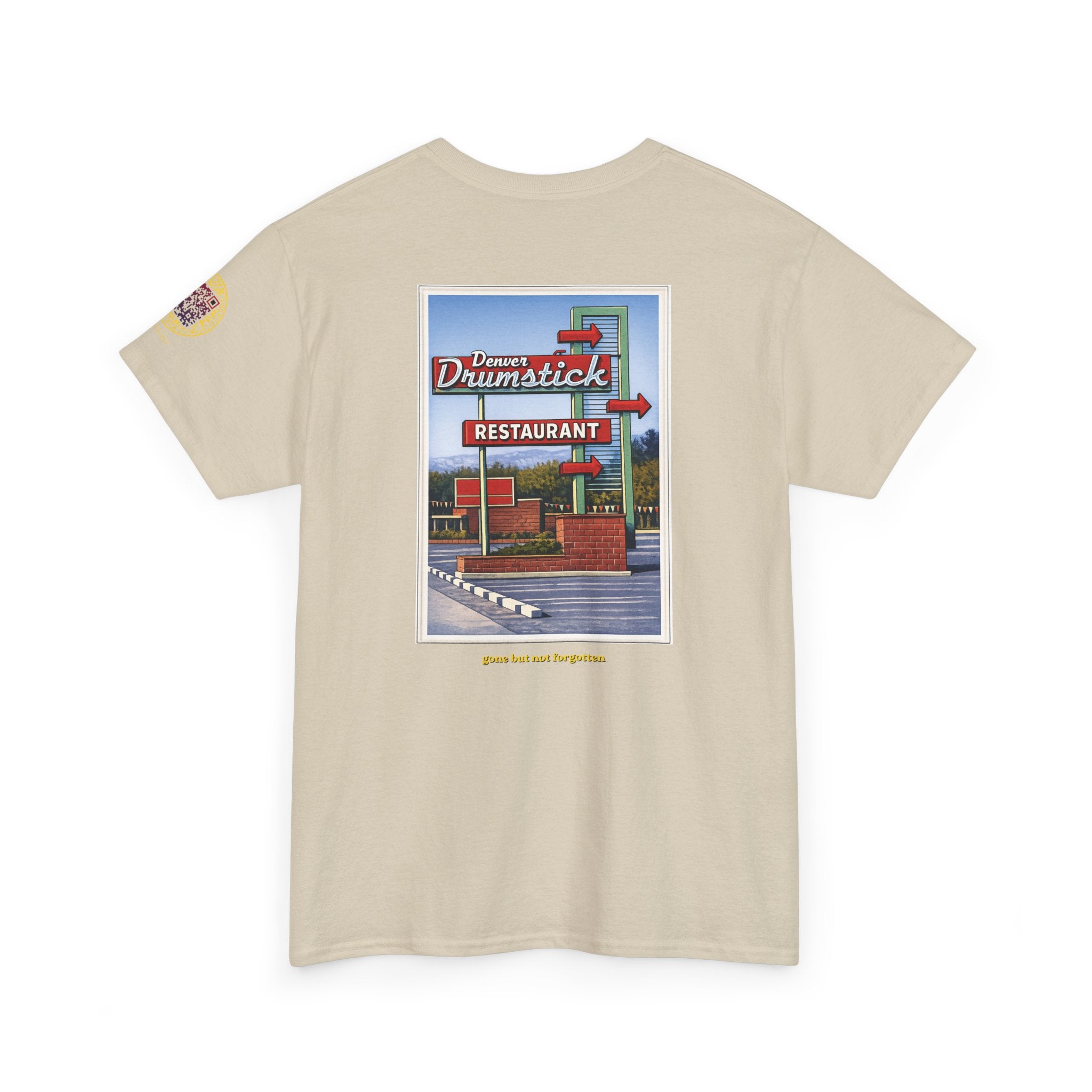 DRUMSTICK DENVER SIGN - vintage Metro Denver gear