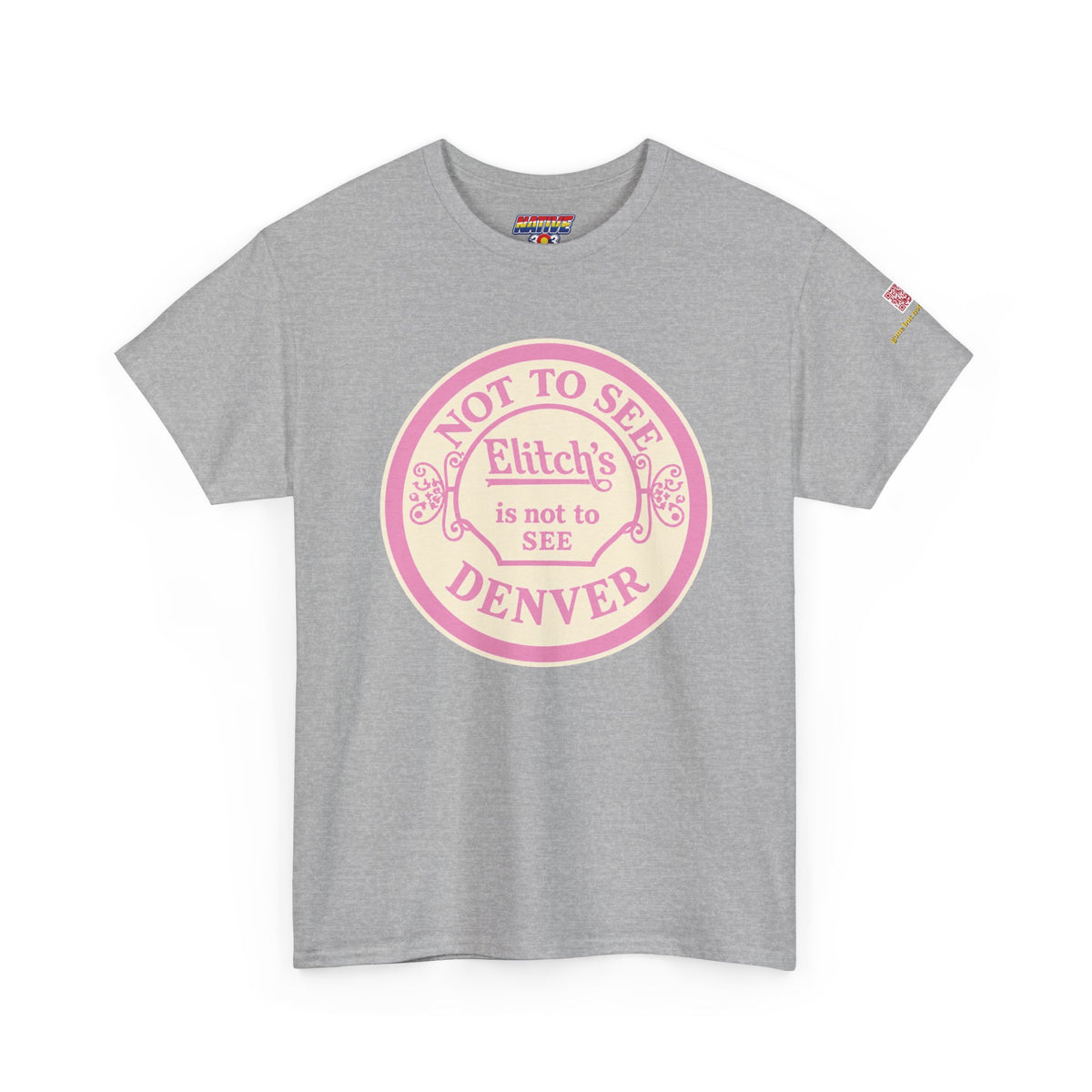 Elitch Gardens PINK - vintage Denver gear
