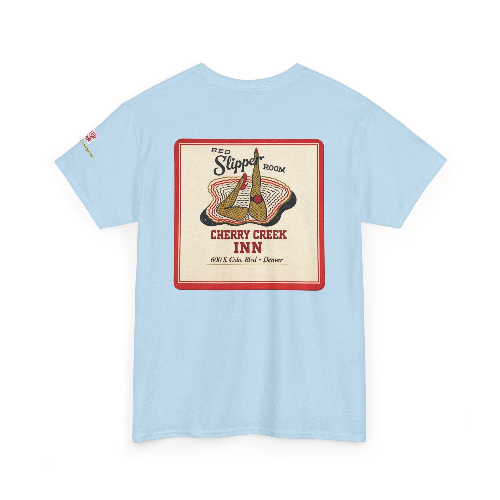CHERRY CREEK INN - RED SLIPPER - vintage Denver gear