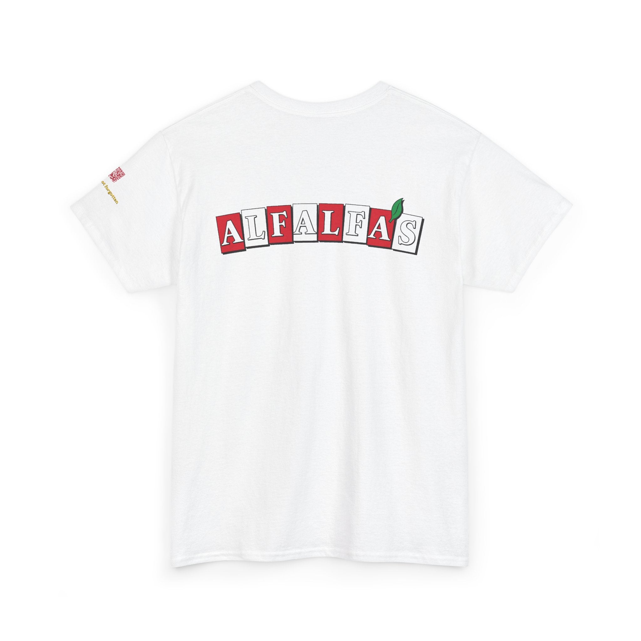 ALFALFAS logo - vintage Metro Denver gear