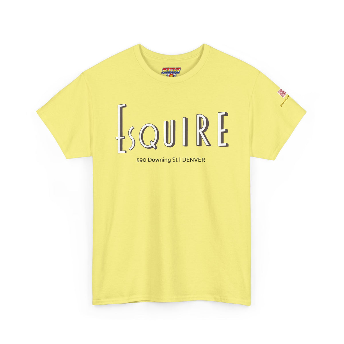 Esquire Theater logo - vintage Denver gear