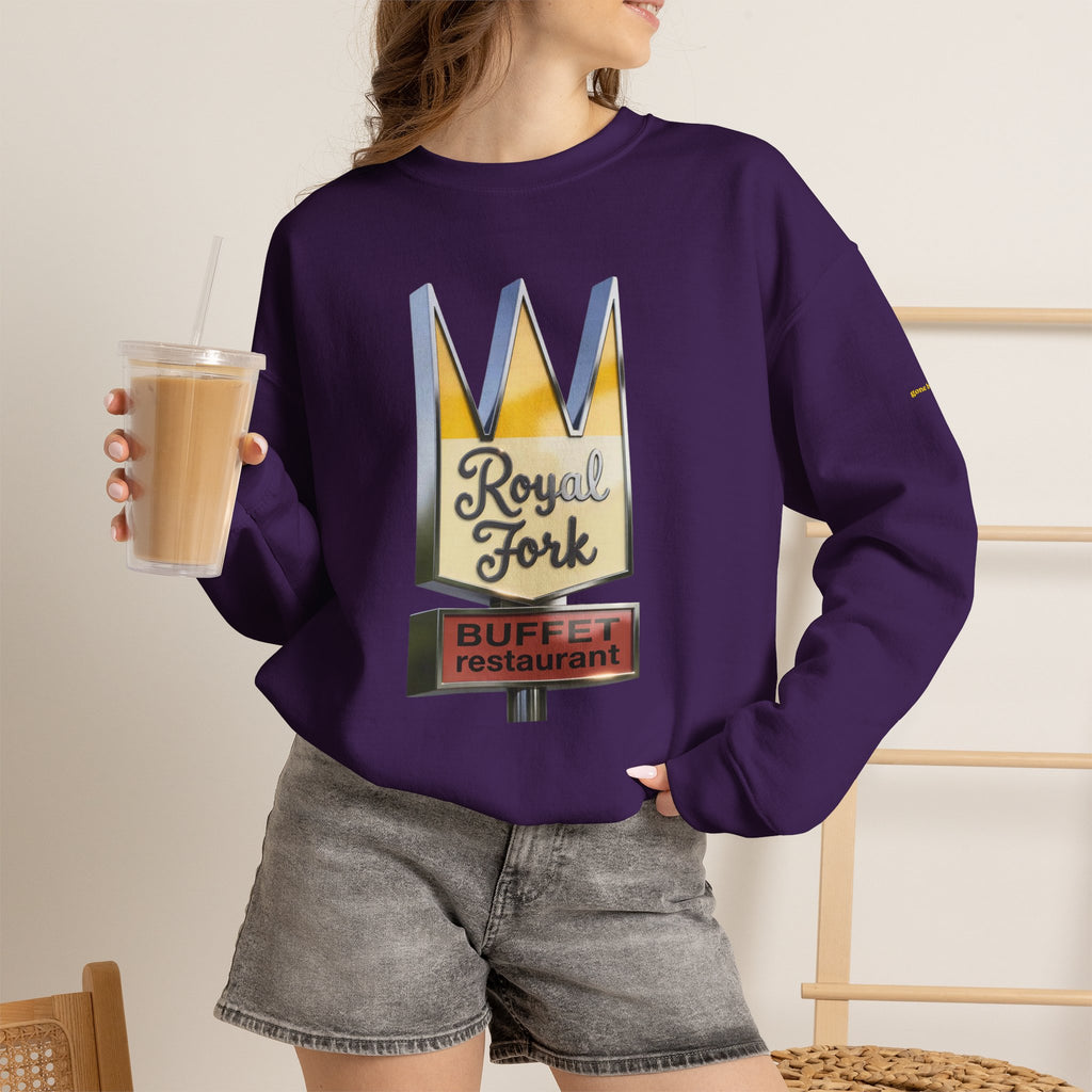 Royal Fork restaurant hi resolution digital style  | Native303 Sweatshirt