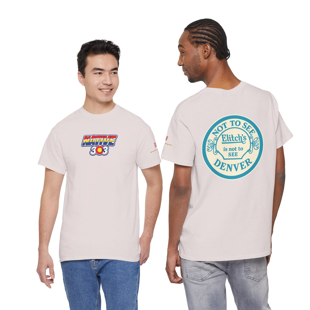 ELITCH GARDENS TURQUOISE - vintage Colorado gear