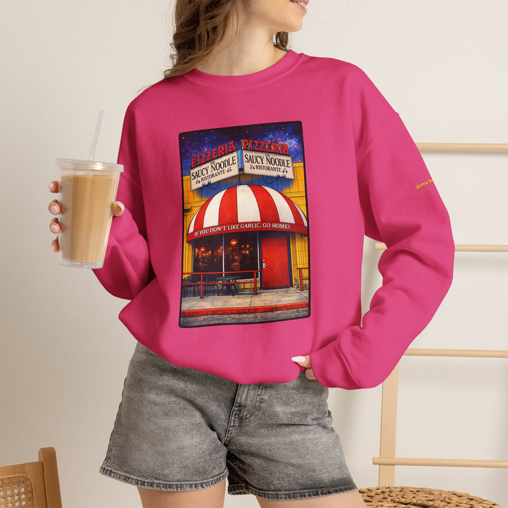 Saucy Noodle Garlic | Native303 Sweatshirt
