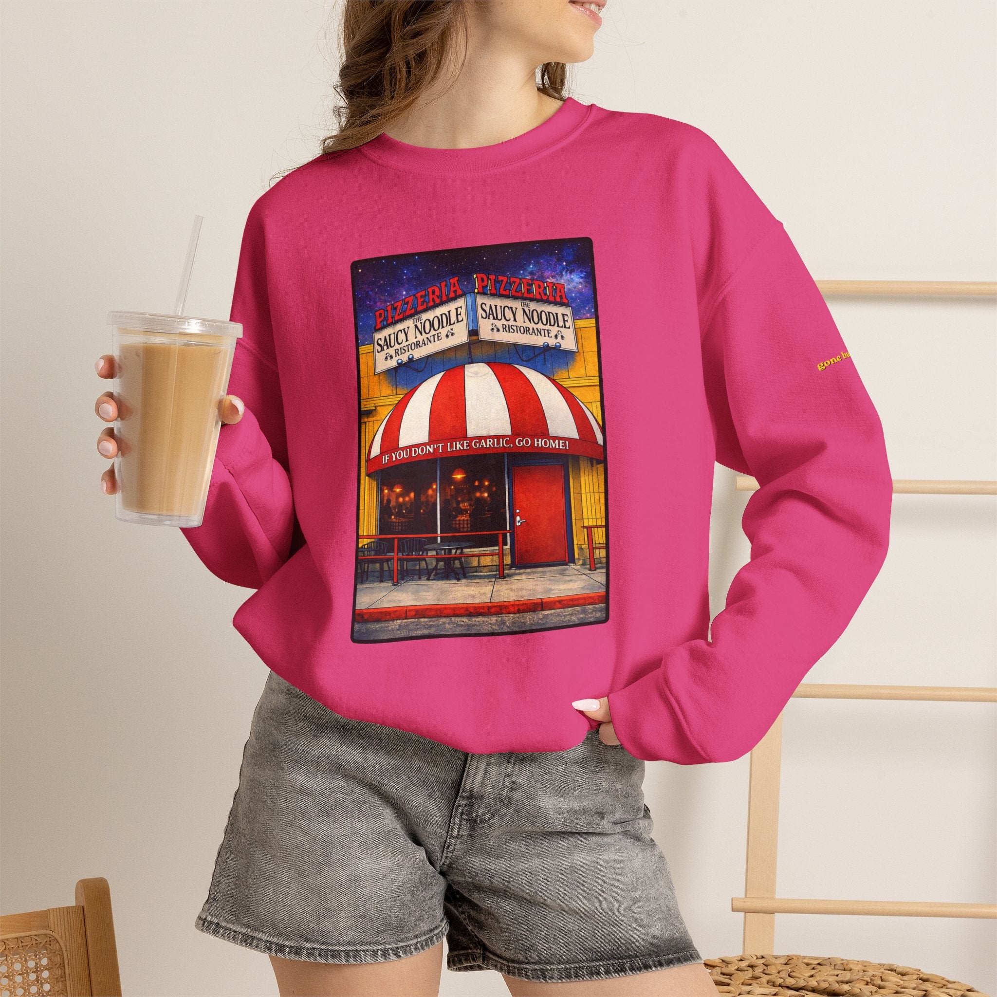 Saucy Noodle Garlic | Native303 Sweatshirt