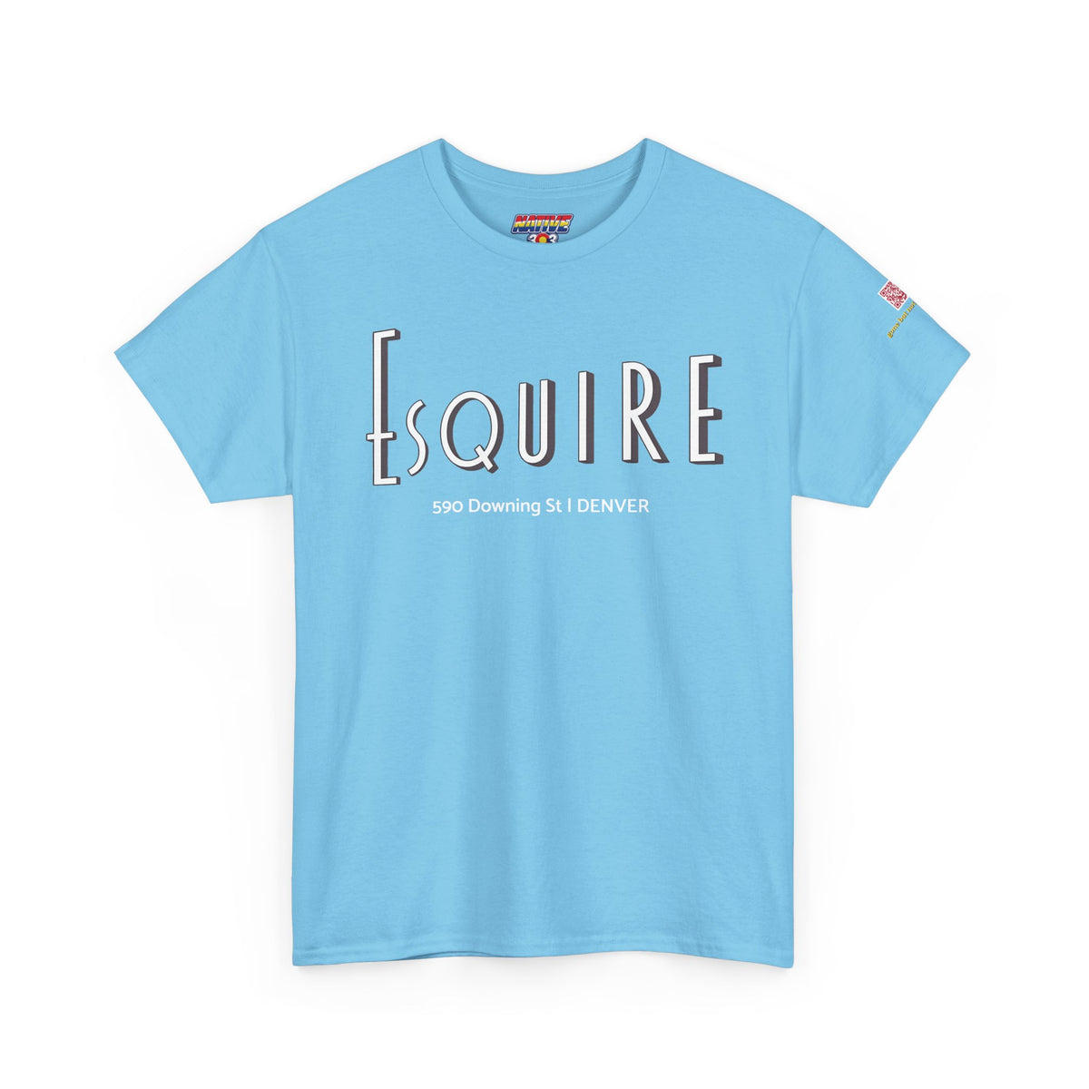 Esquire Theater logo - vintage Denver gear