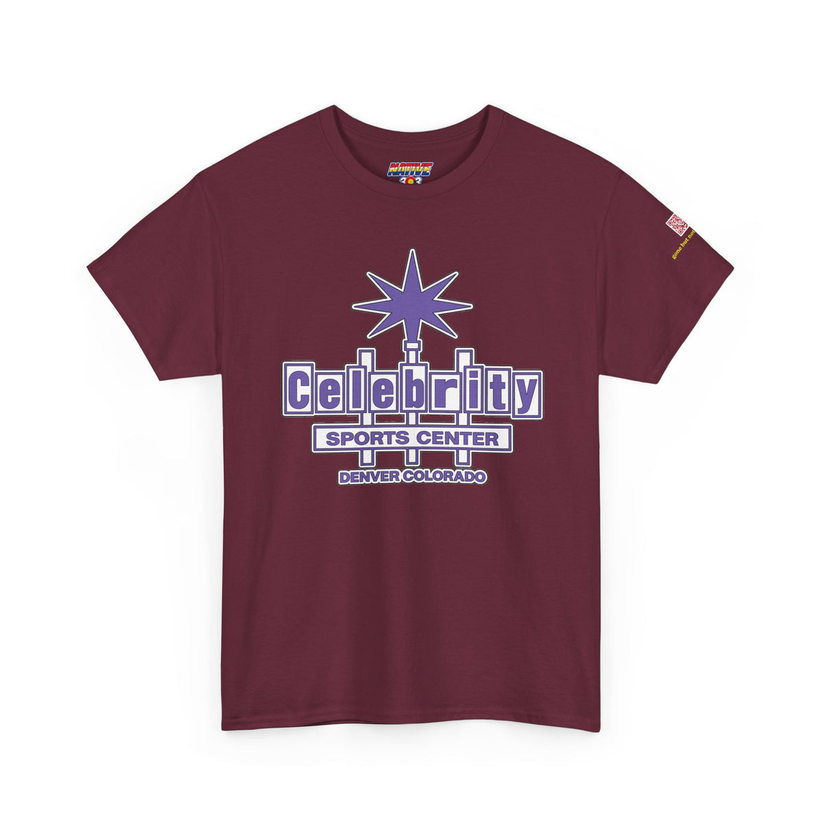 Celebrity Sports Center PURPLE - vintage Denver gear